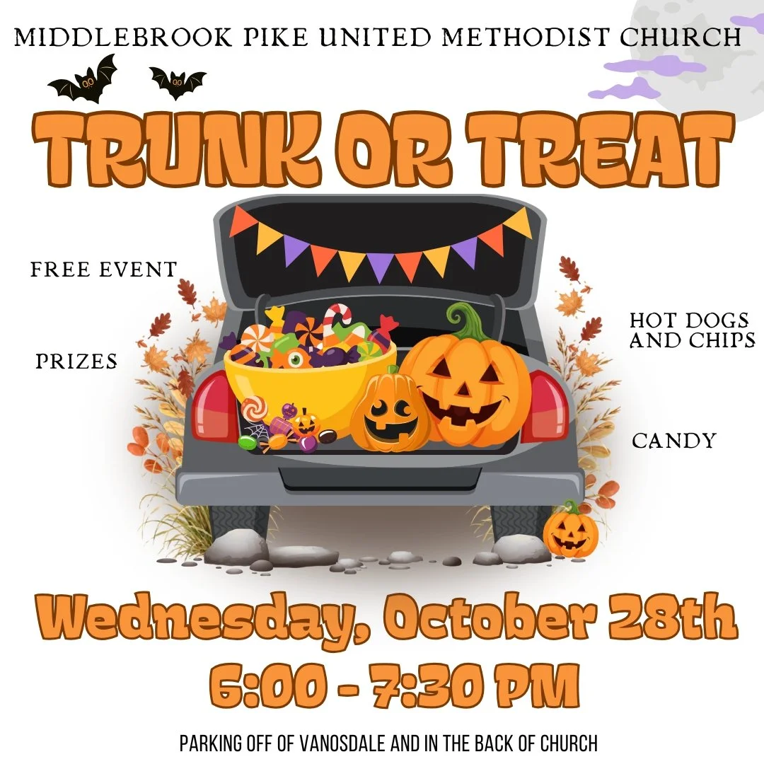 Trunk or Treat children's community event