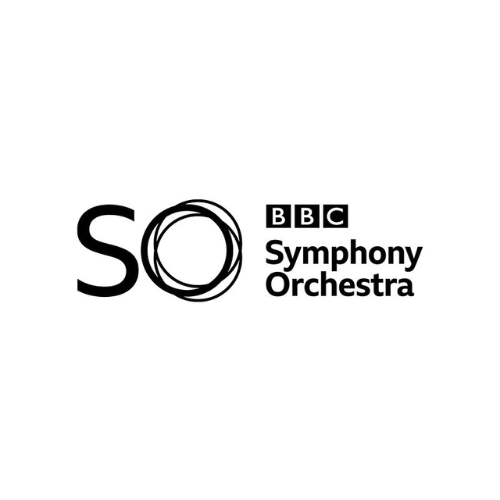 BBC Symphony Orchestra logo with black text and circular design on a white background.