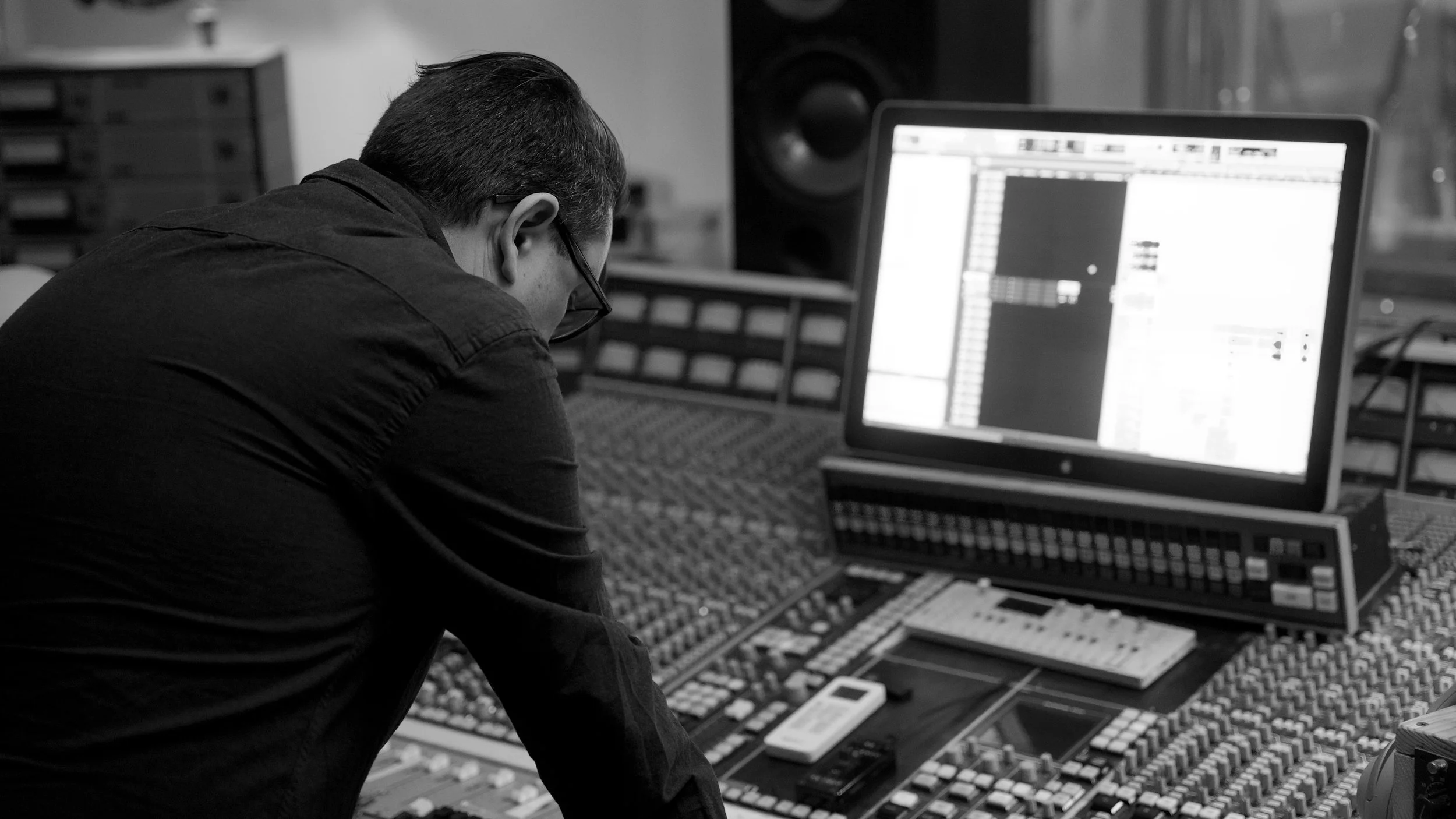 Elephant Ears in a recording studio