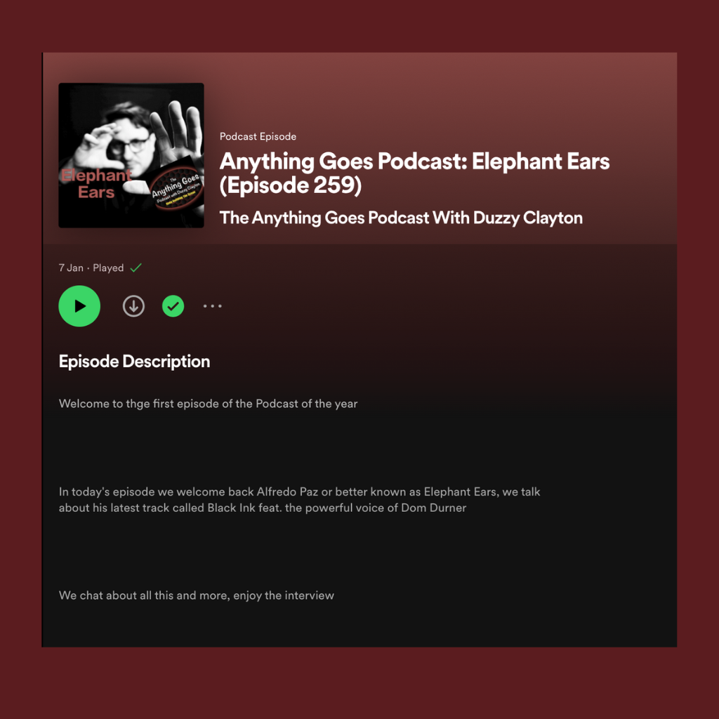 Anything Goes Podcast: Elephant Ears (Episode 259)