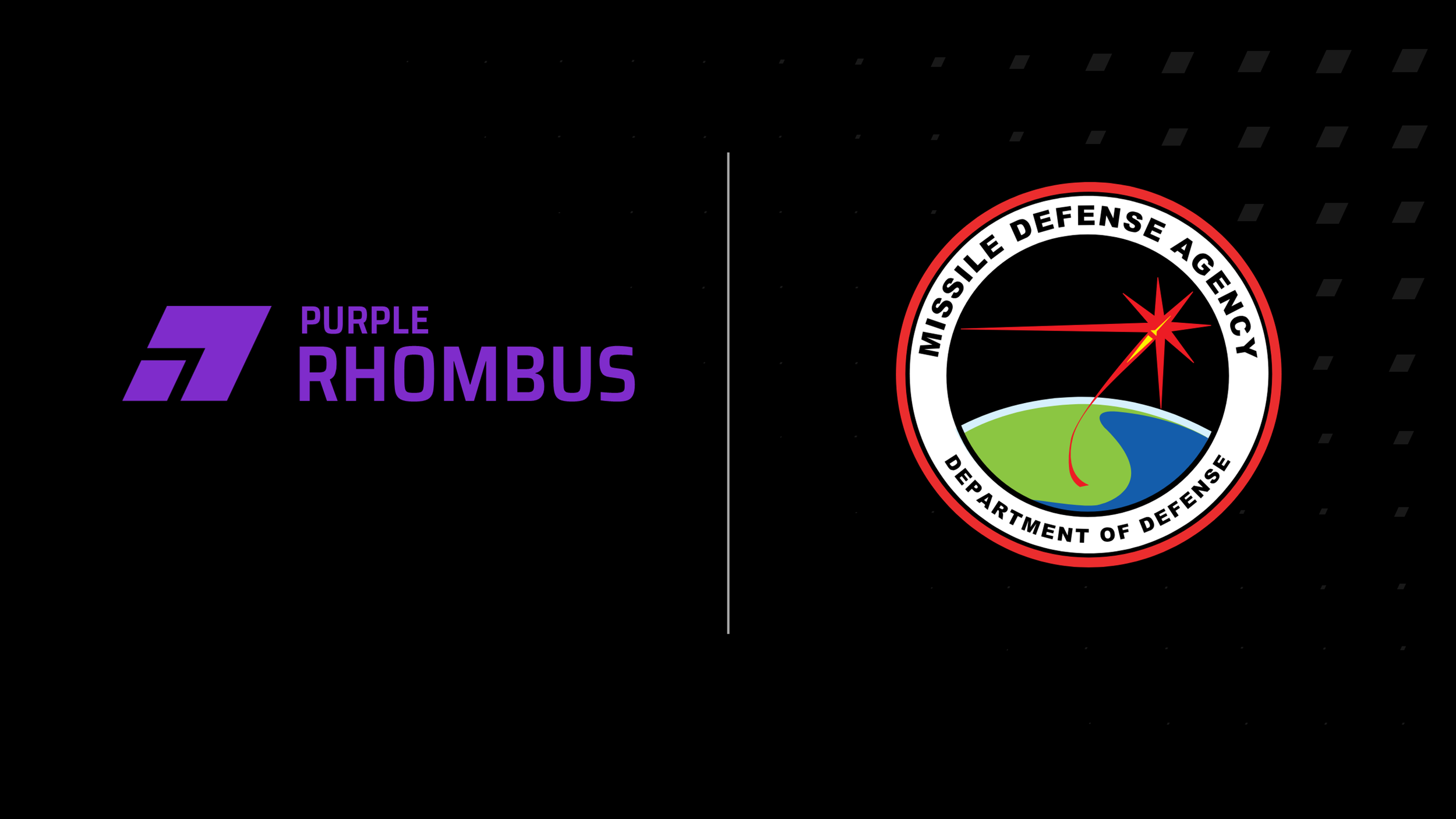 Purple Rhombus Selected for SHIELD IDIQ