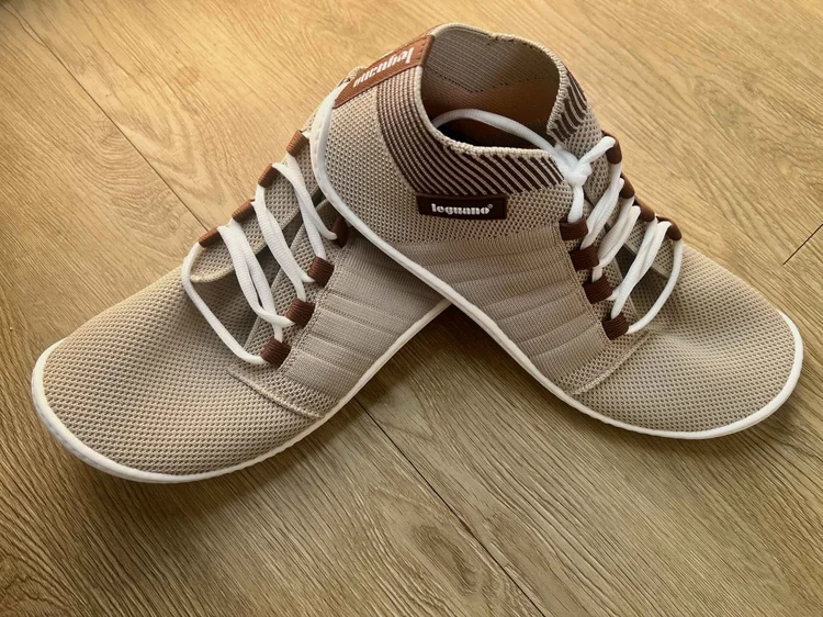 Leguano Beat barefoot schoenen in de kleur zand