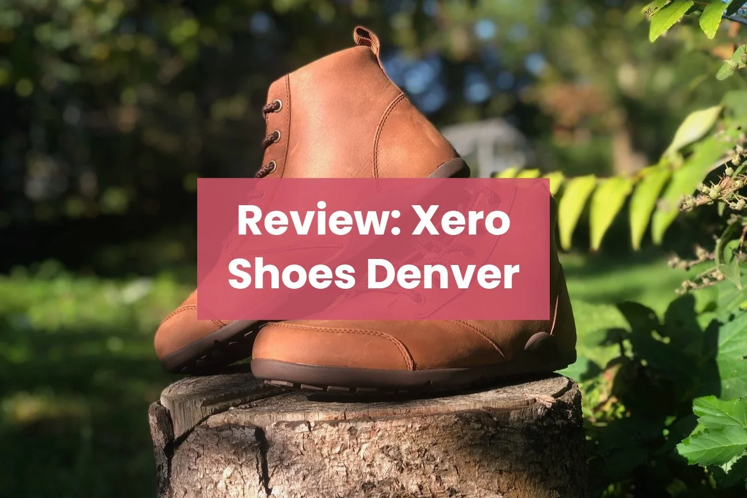 Review: Xero Shoes Denver leather barefoot hoge veterschoen