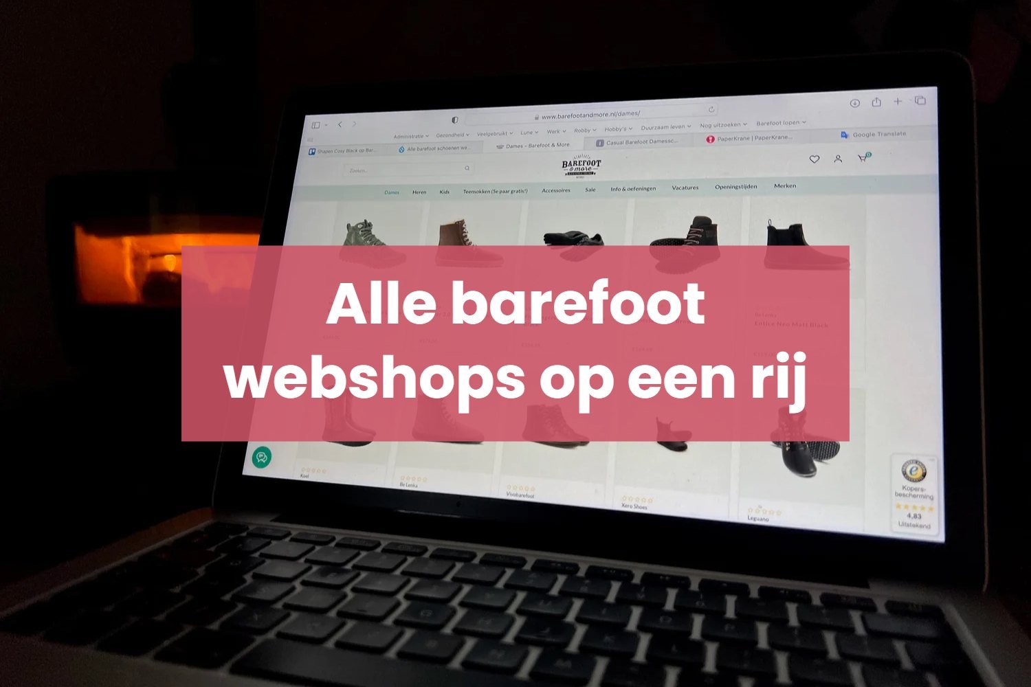 Alle Barefoot Schoenen Webshops op een rij