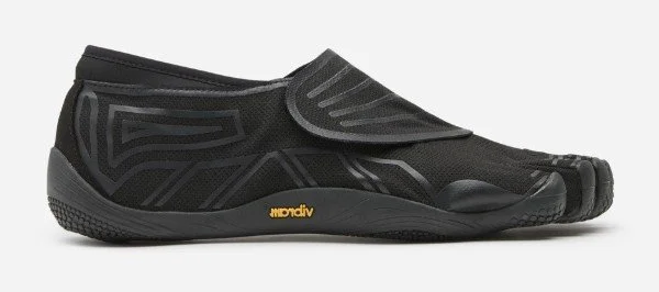 Vibram FiveFingers Groundsplay in zwart, zijaanzicht
