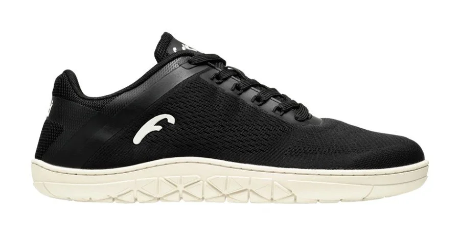Freet Vibe 2 barefoot sneaker in zwart