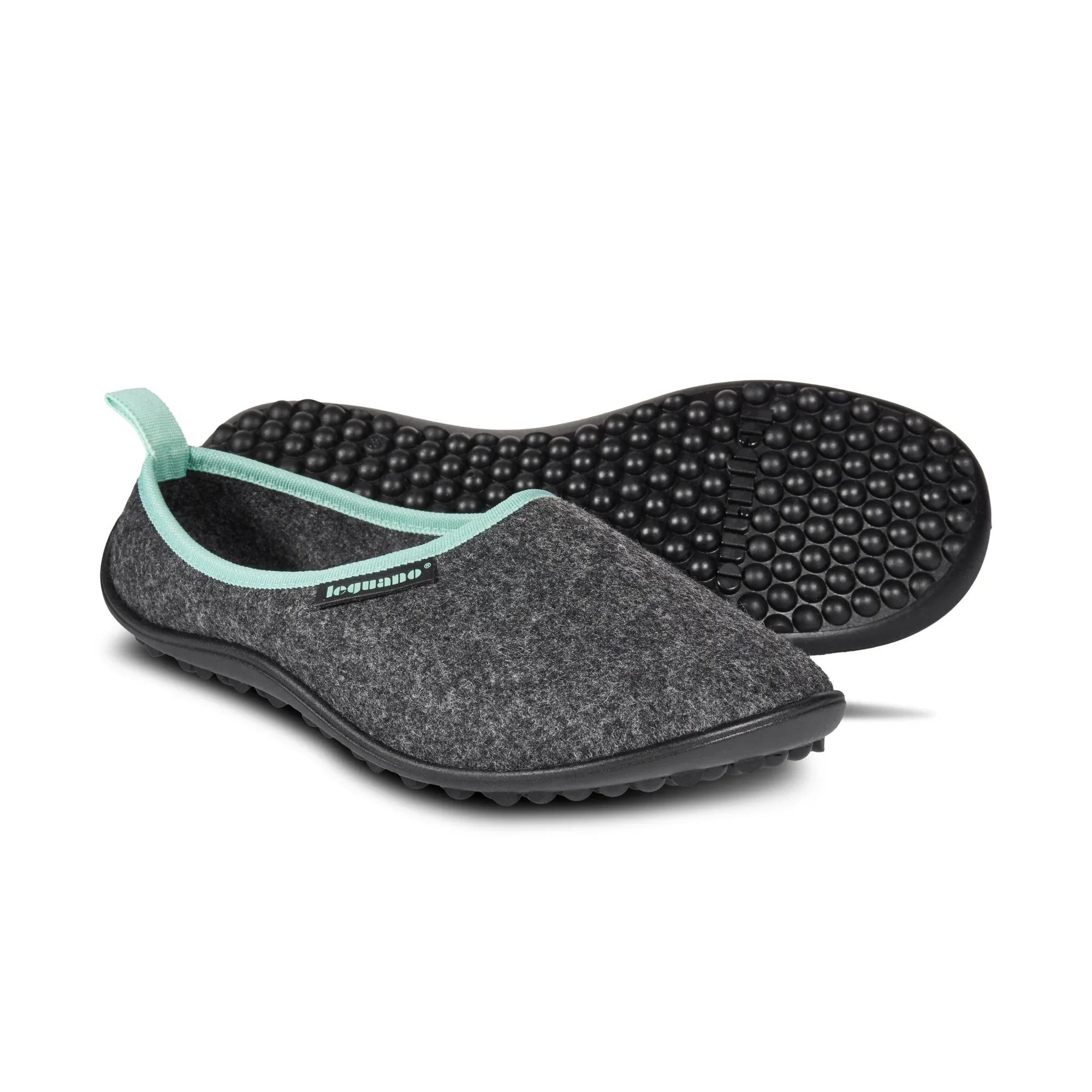 leguano sloffen barefoot