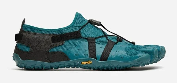 Vibram FiveFingers Spidrwalk in blauwgroen met zwart, zijaanzicht