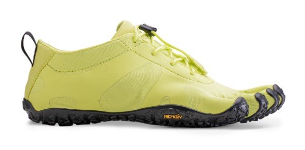 Vibram FiveFingers V-Alpha in limegroen met zwart, zijaanzicht
