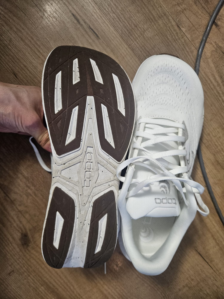 Mijn Topo Athletic hardloopschoenen
