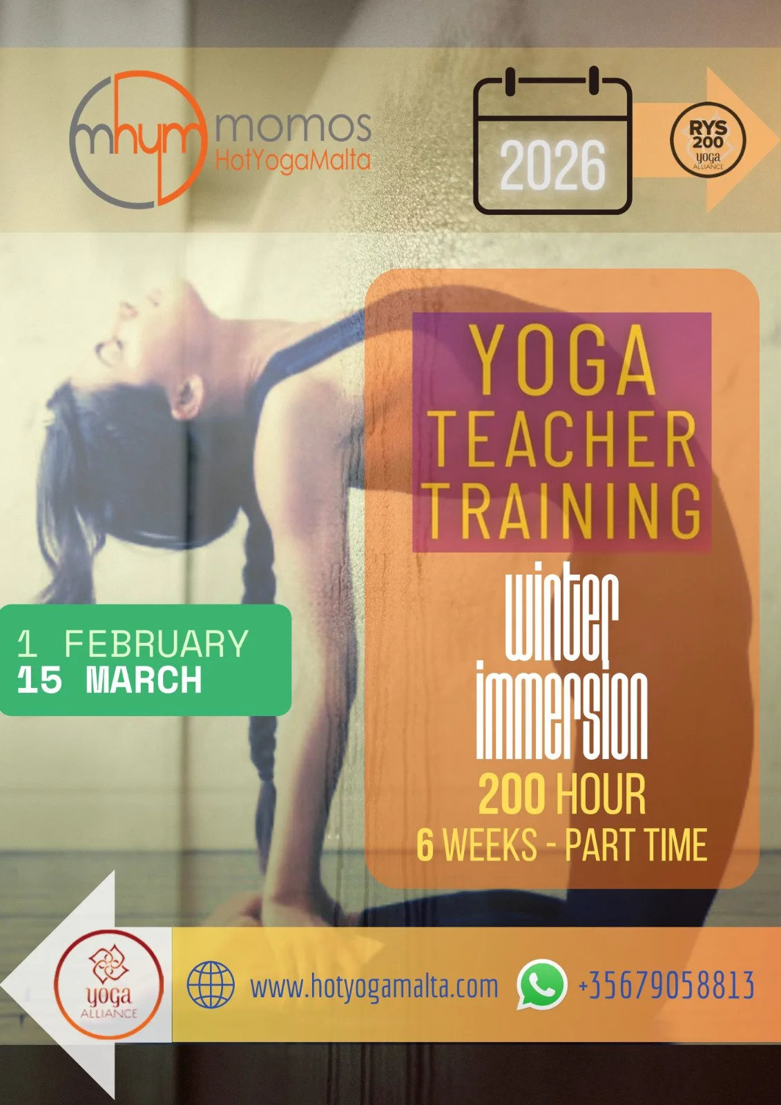 Winter Immersion - Part-Time Yoga Teacher Training