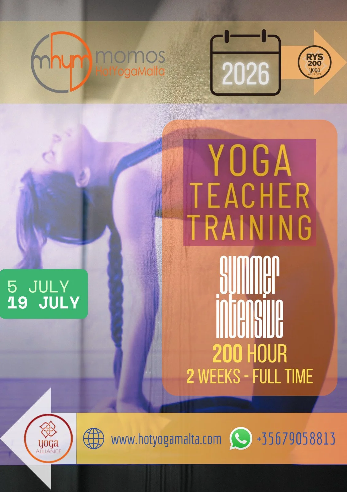 Summer Intensive - Full-Time Yoga Teacher Training
