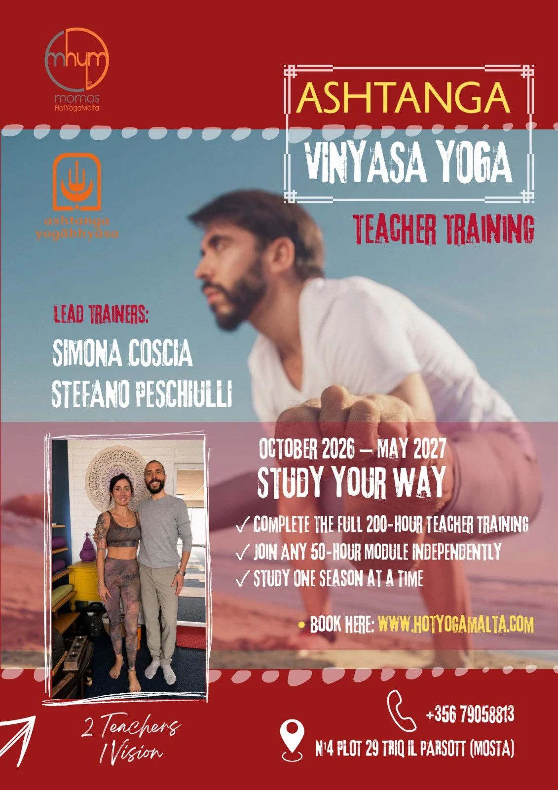 200-Hour Ashtanga Vinyasa Yoga Teacher Training
