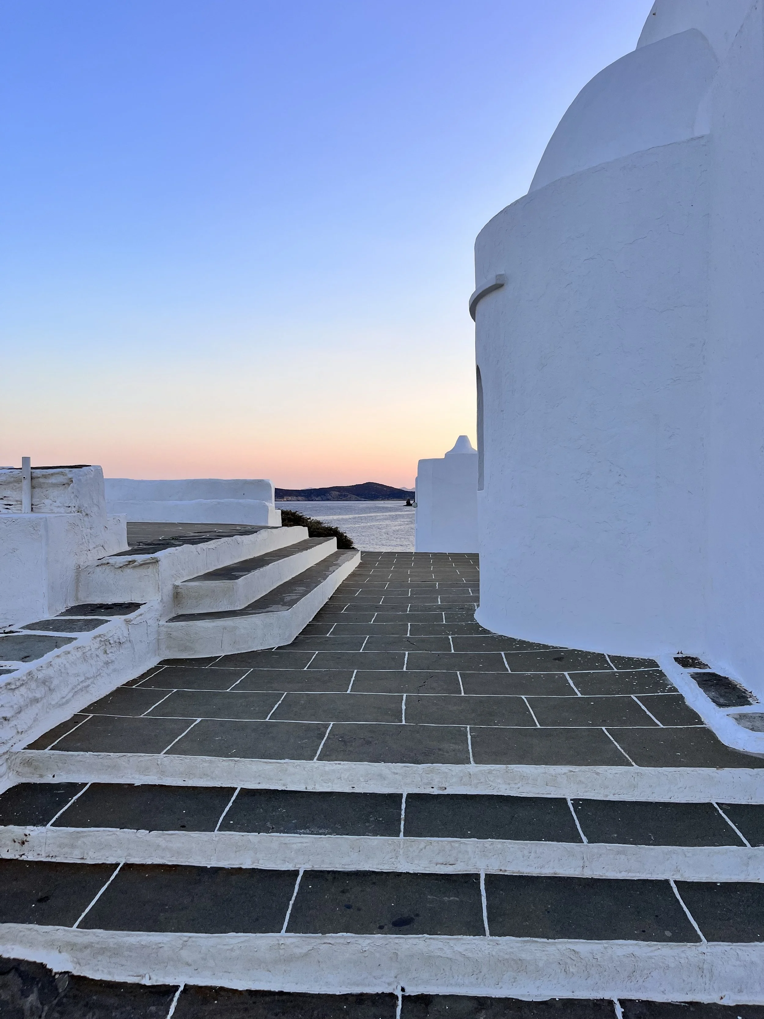 Monastery of Chrisopigi, Sifnos, Greece, 2025.