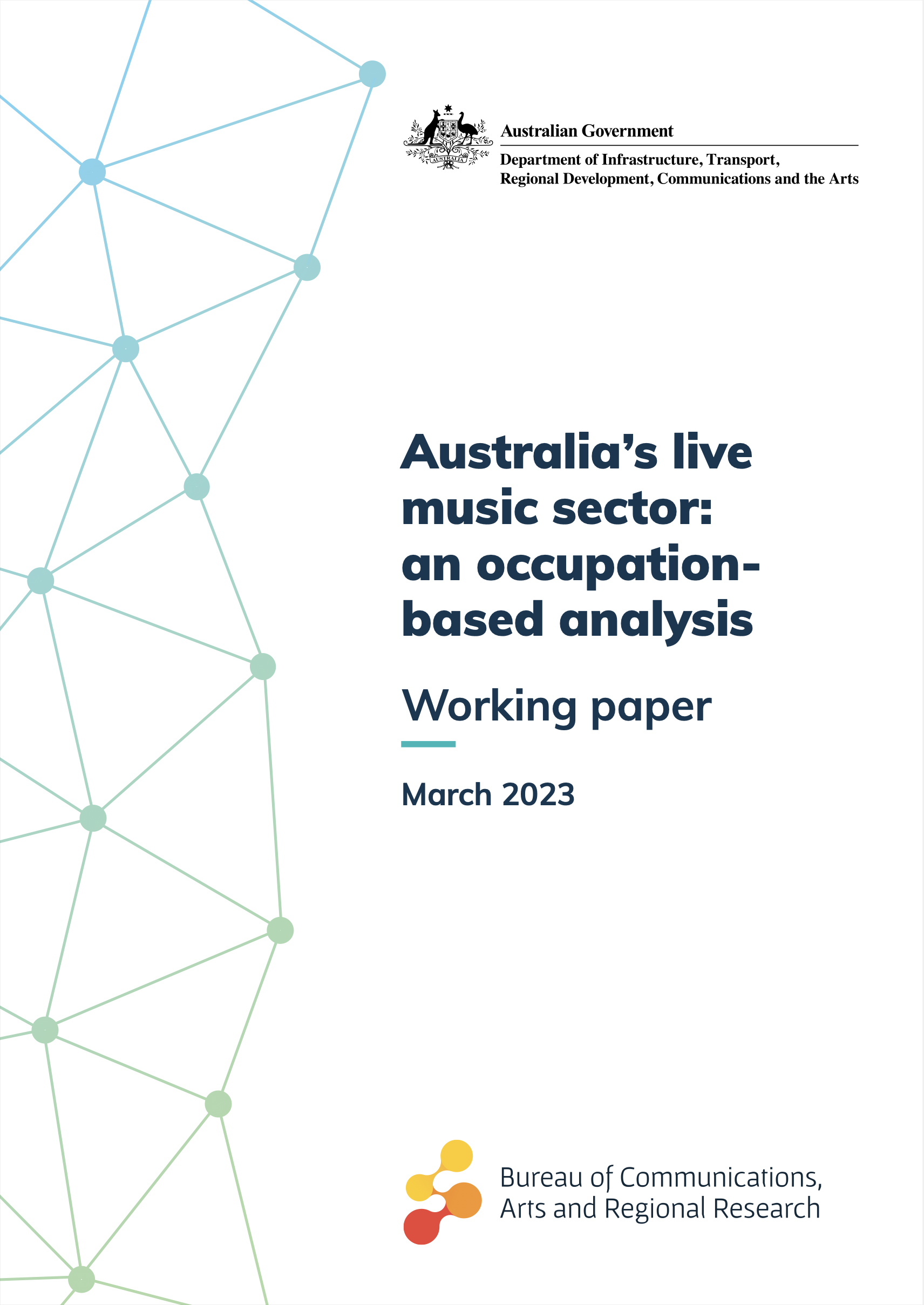 Live Music in Australia: An Occupation Based Analysis