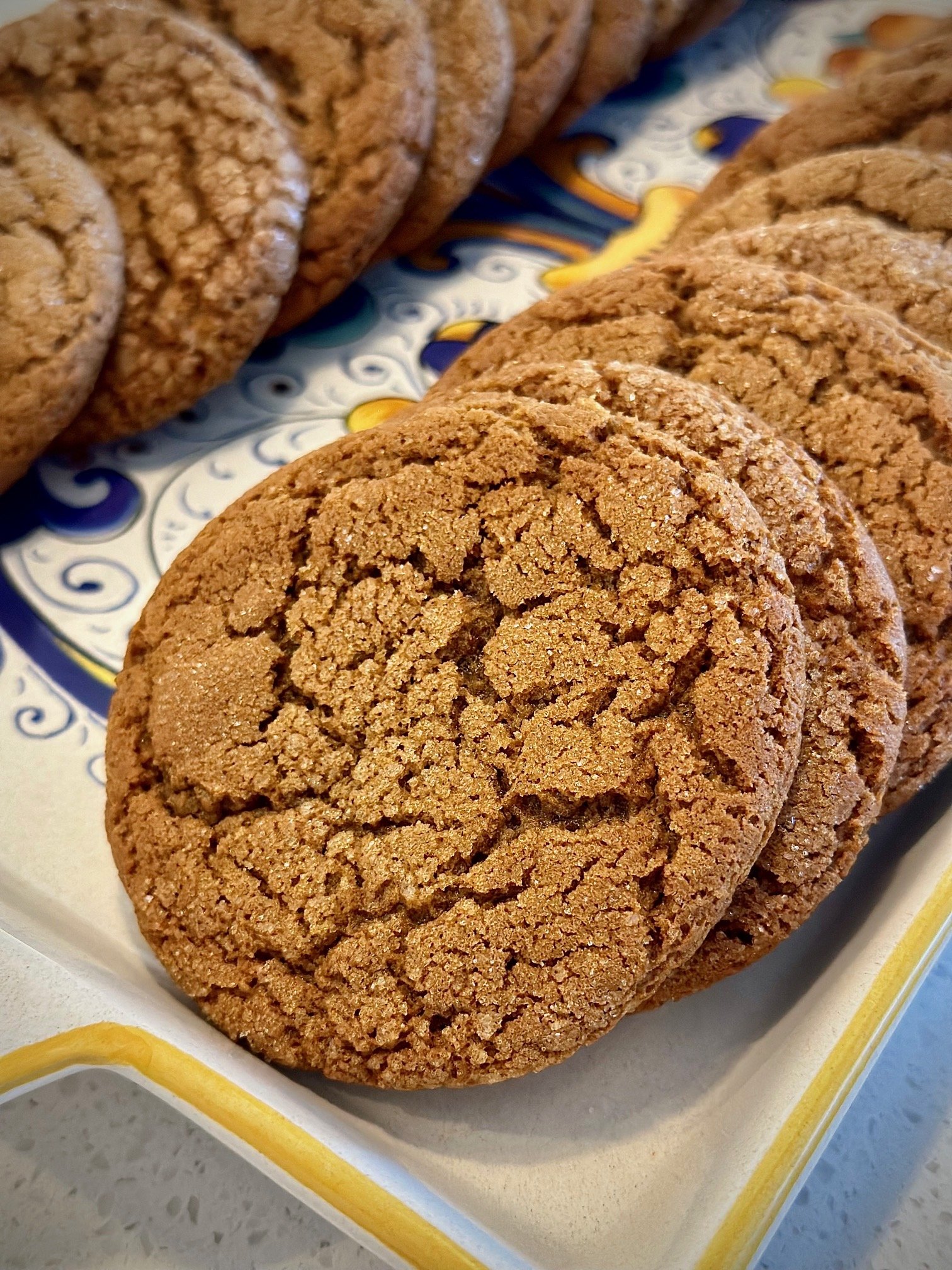 Ginger snap cookies
