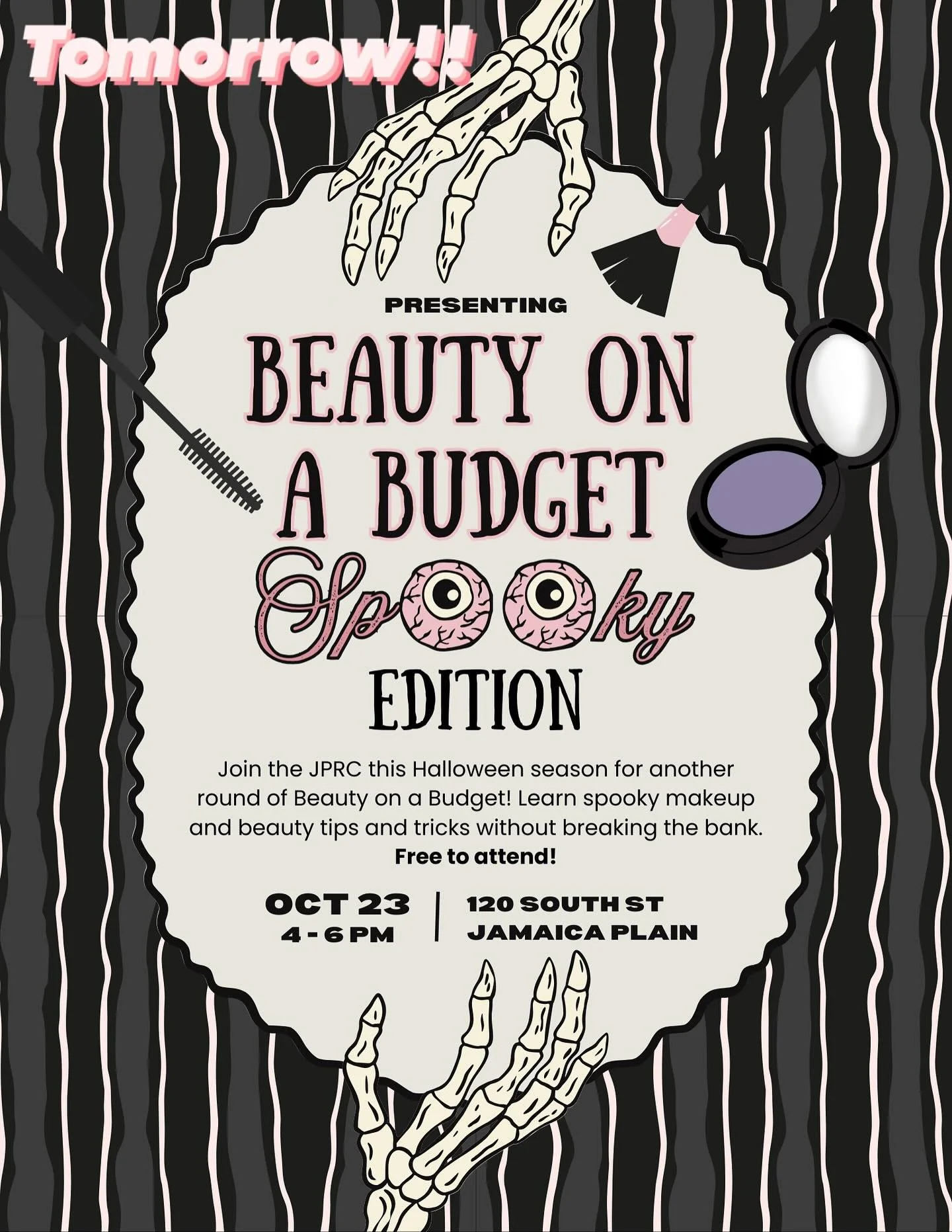 Come get ya SPOOKY on tomorrow at this member inspired event. 

🎃👻💀🧙&zwj;♀️🧹🐈&zwj;⬛