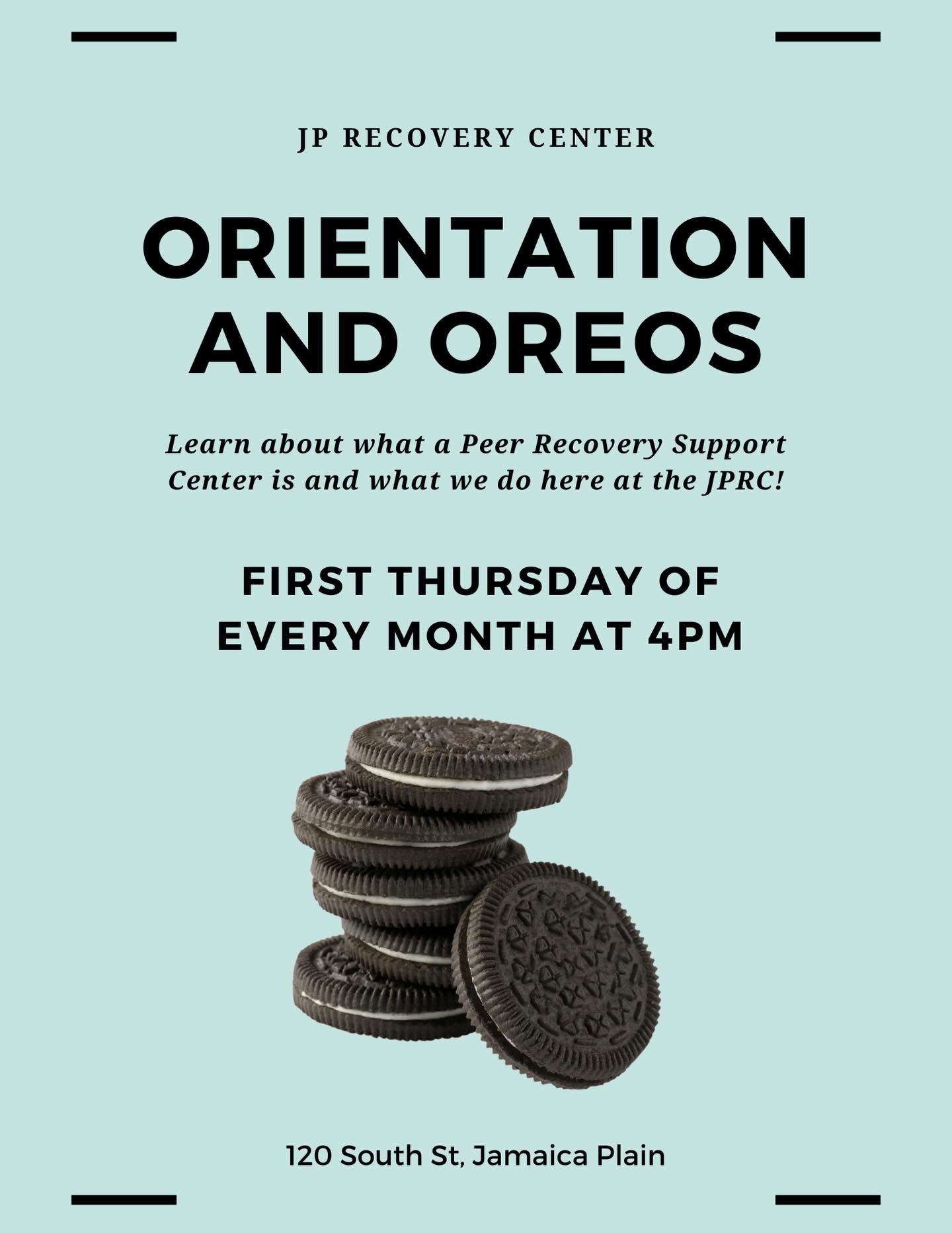 Today&rsquo;s remaining schedule at the center:

Come find out who we are and what we are about at 4:00 and have as many cookies as you want while here! 🍪

Also at 4:00 if you&rsquo;re looking for AA en espa&ntilde;ol&hellip;we got that too. 💪

Hav