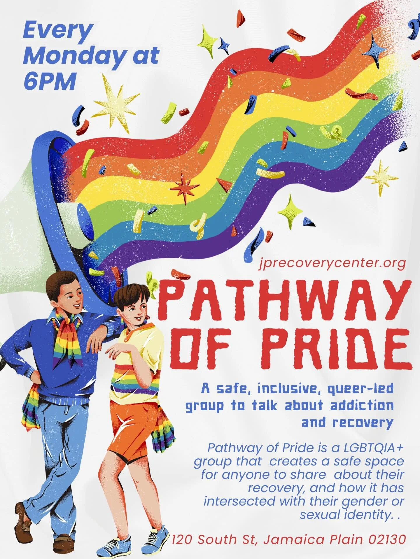 Tonight at JPRC!

💜🤟

#recovery #pride #community #endthestigma #adultchildrenofalcoholics