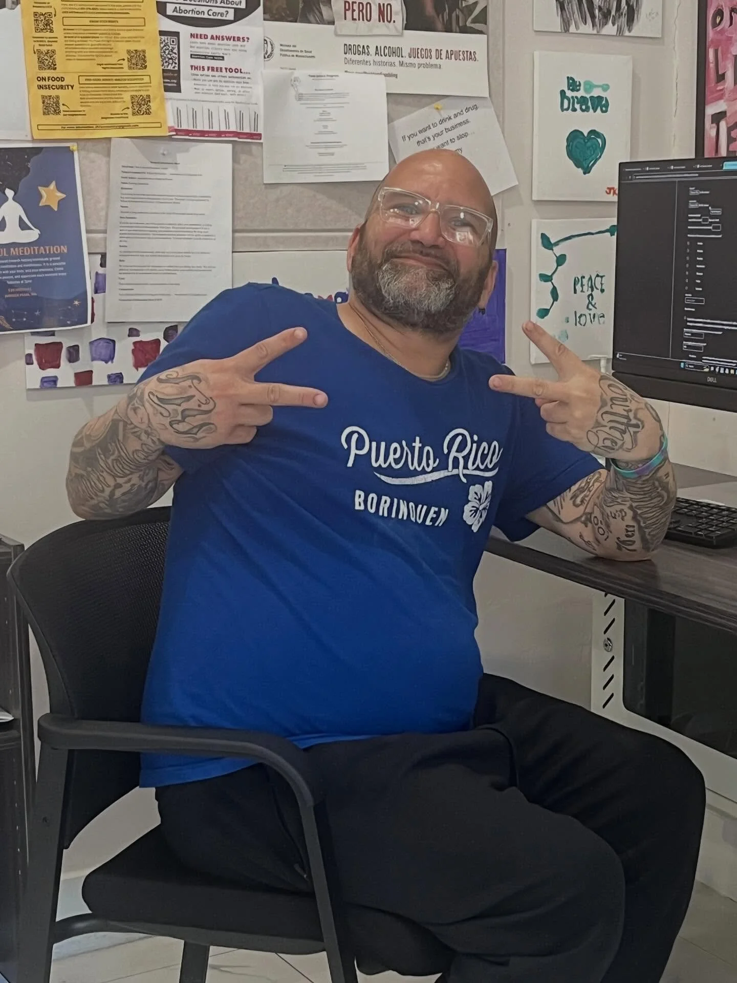 Today we want to place a &ldquo;Volunteer Spotlight&rdquo; on a member/volunteer here at the center. 🔦

Blue has been coming around and helping with literally ANYthing we need help with. 💪

&ldquo;I do this because it&rsquo;s a home away from home 