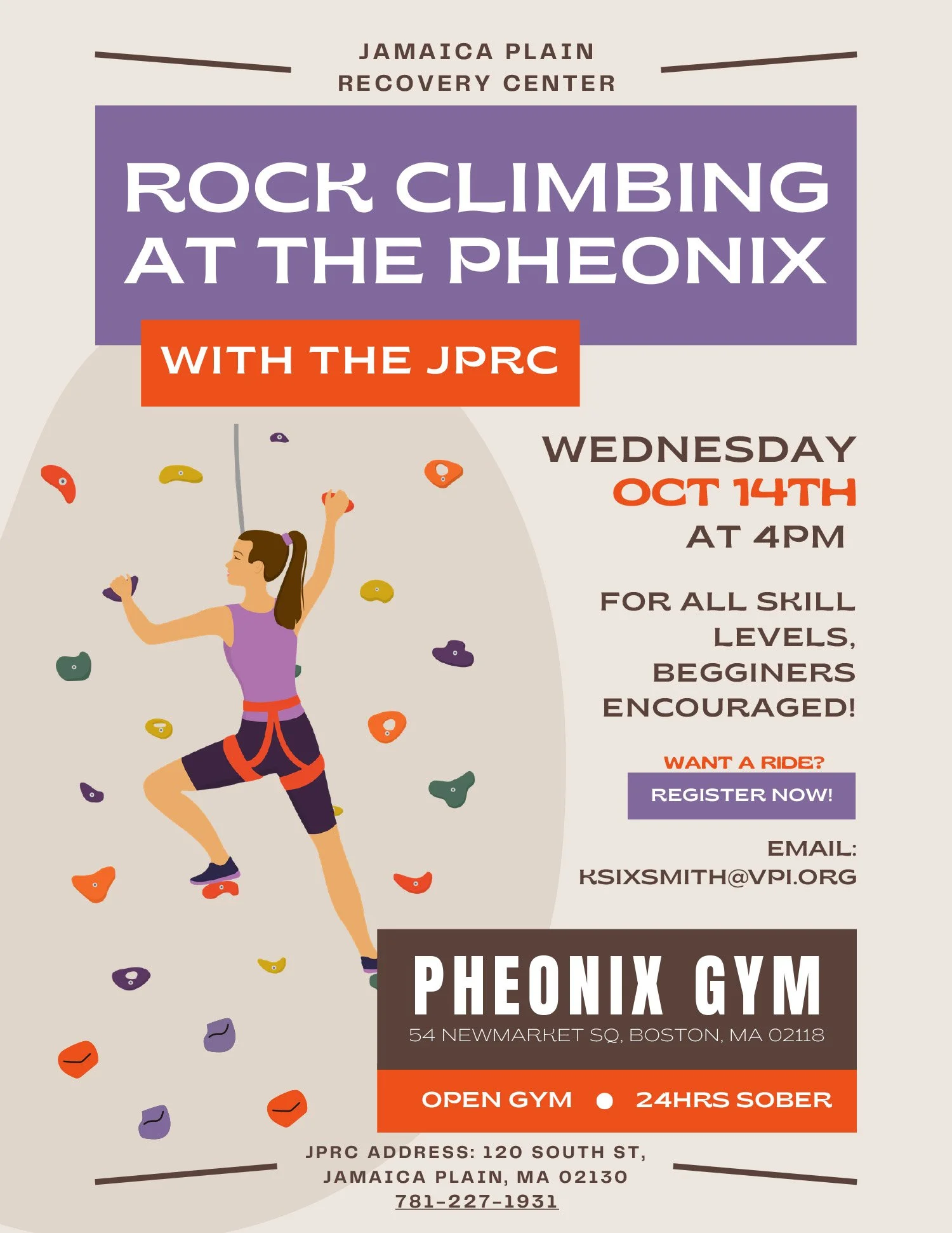 Rock Climbing with the JPRC