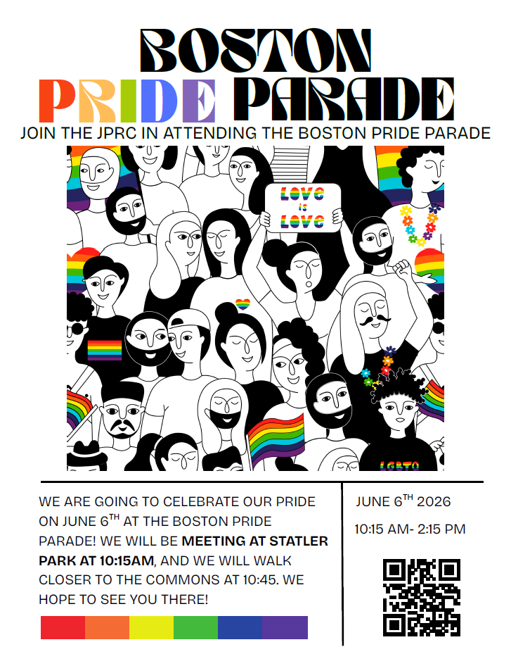 Join the JPRC in Attending The Boston Pride Parade