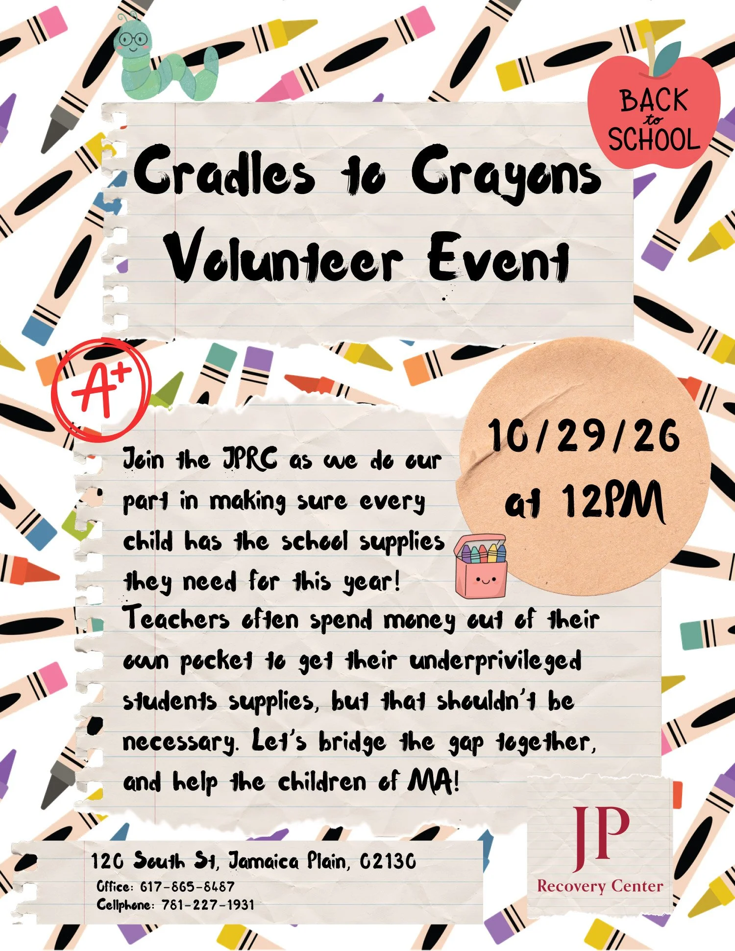 Cradles to Crayons Volunteer Event
