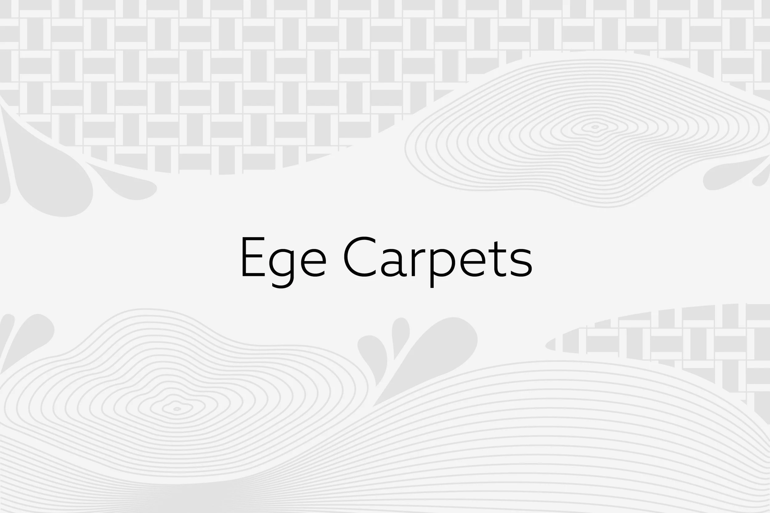 Grafisk billede til opgaver for Ege Carpets