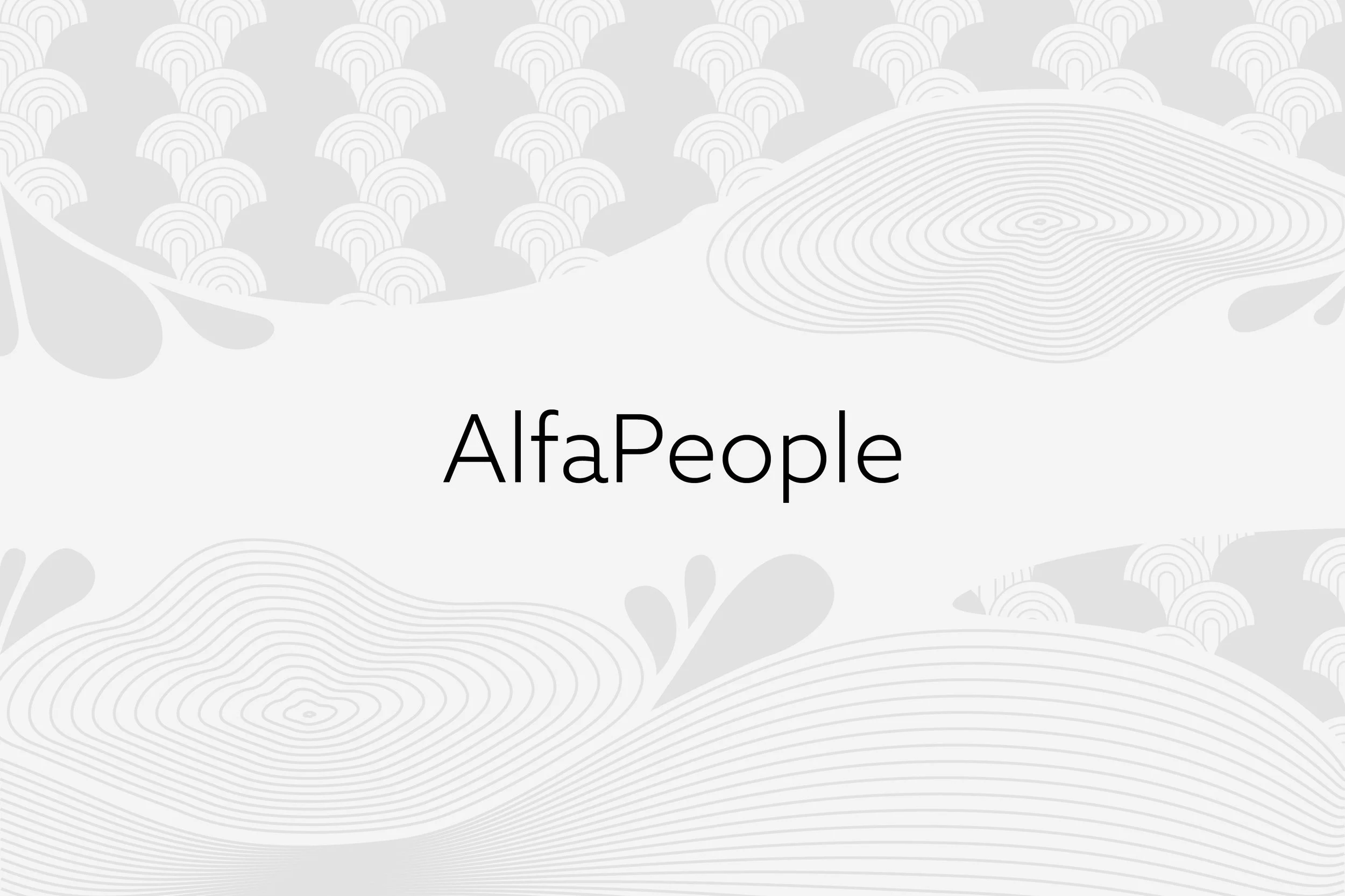 Grafisk billede til opgaver for AlfaPeople