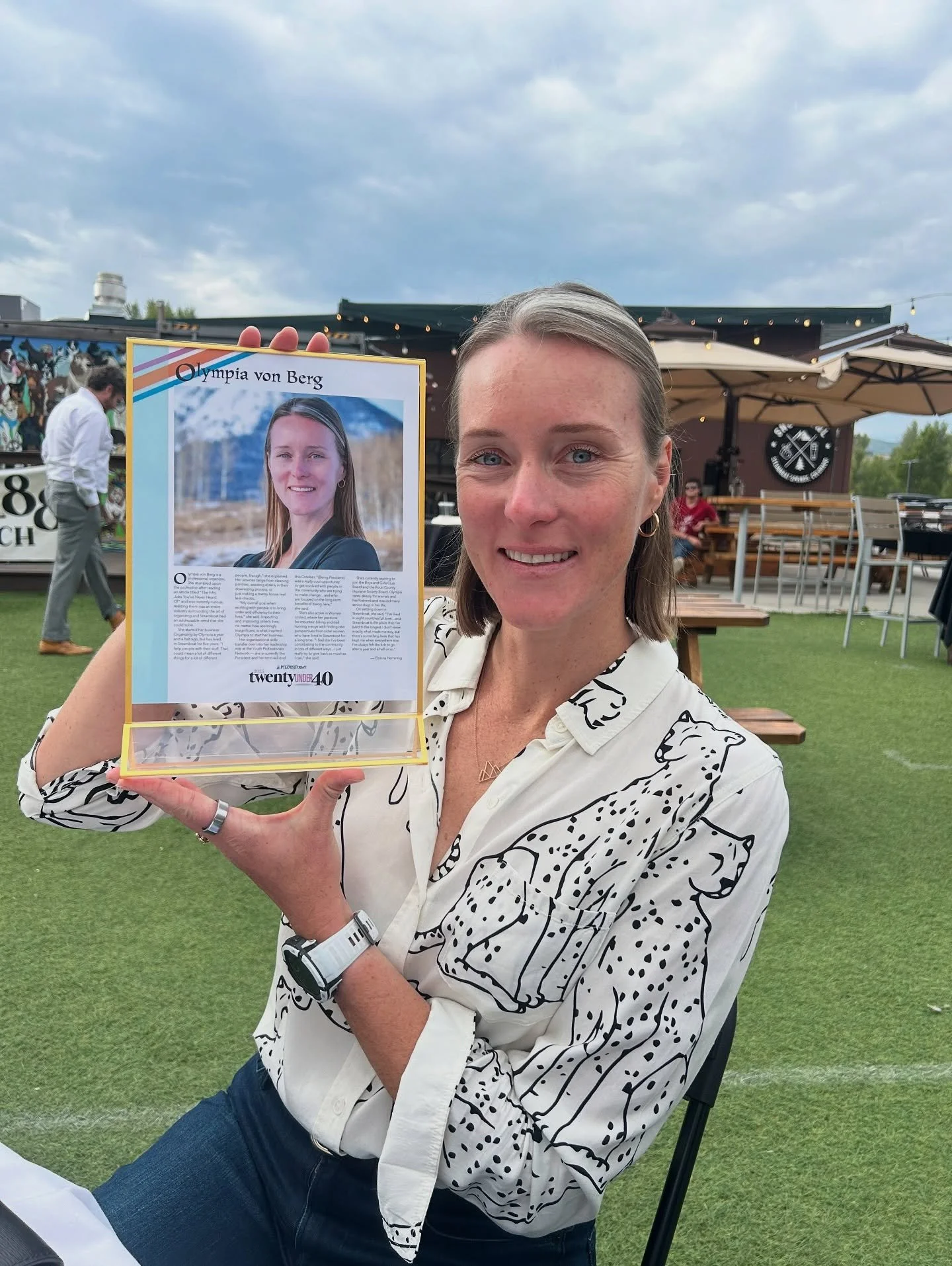 Congratulations to our President of the Young Professionals Network - @olympiavonberg on her recognition at 20 under 40! We are so appreciative for all she&rsquo;s done for the network and Steamboat&rsquo;s community as a whole. GO OLYMPIA!!! ✨