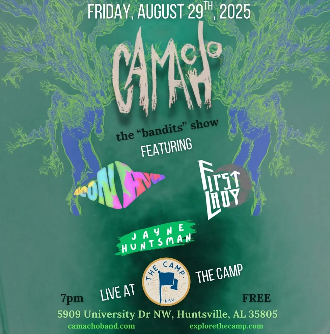 On August 29th, we play a special show @explorethecamp performing our new album in full along with favorites and other surprises. We&rsquo;re bringing along fantastic acts @_neon_avenue @thefirstladyband &amp; @jaynehuntsman with us and hope to see f