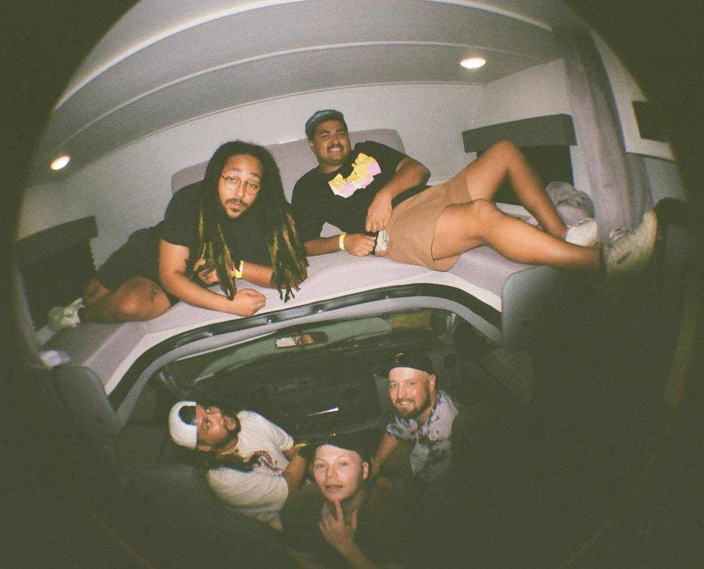 If you&rsquo;re spinning our new record, you&rsquo;re the best 📸- @seekingstasis #photography #fisheye #camacho #newmusic #sogood