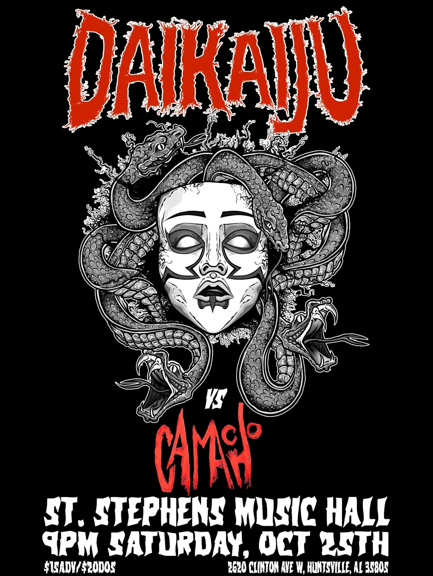 10/25 it&rsquo;s going down with @teamdaikaiju at @st_stephens_music_hall - this show will sell out soon so get a ticket before they&rsquo;re gone. We&rsquo;re gonna play our hardest songs to  even keep up with how insane Daikaiju will be #daikaiju #
