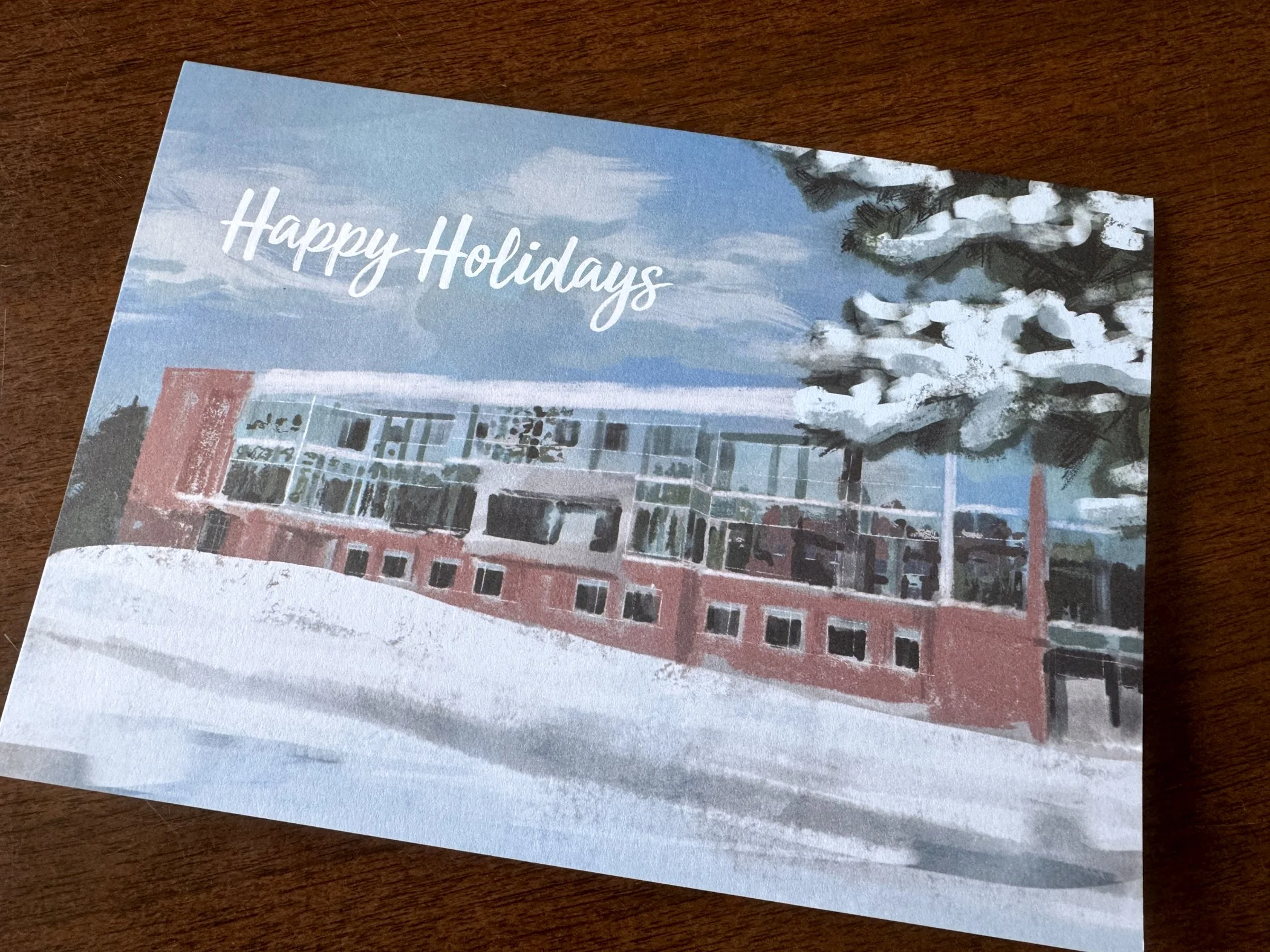 Acklie Hall Holiday Card  /  NWU President's Office