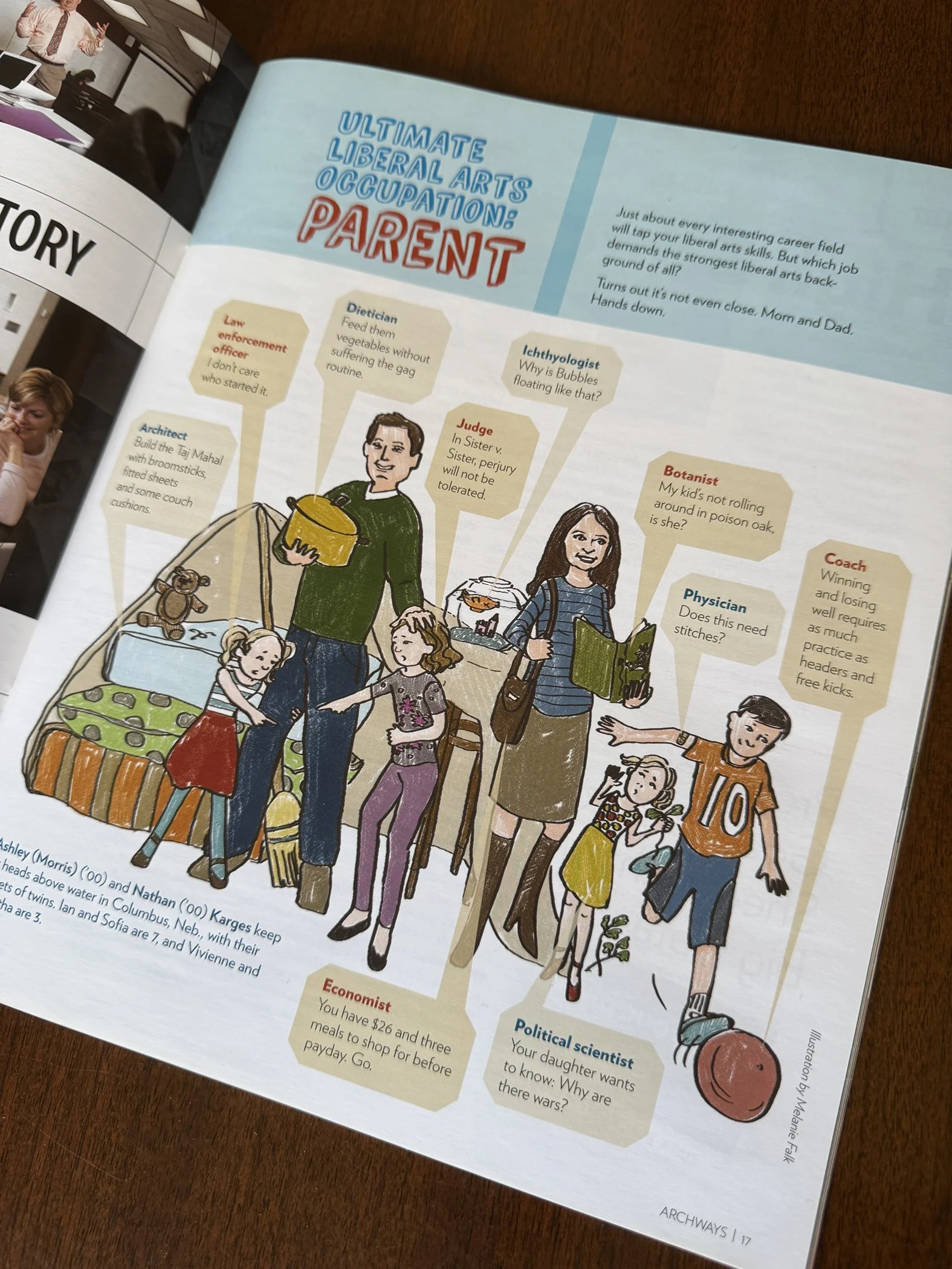 Careers as a Parent  /  NWU Archways Magazine