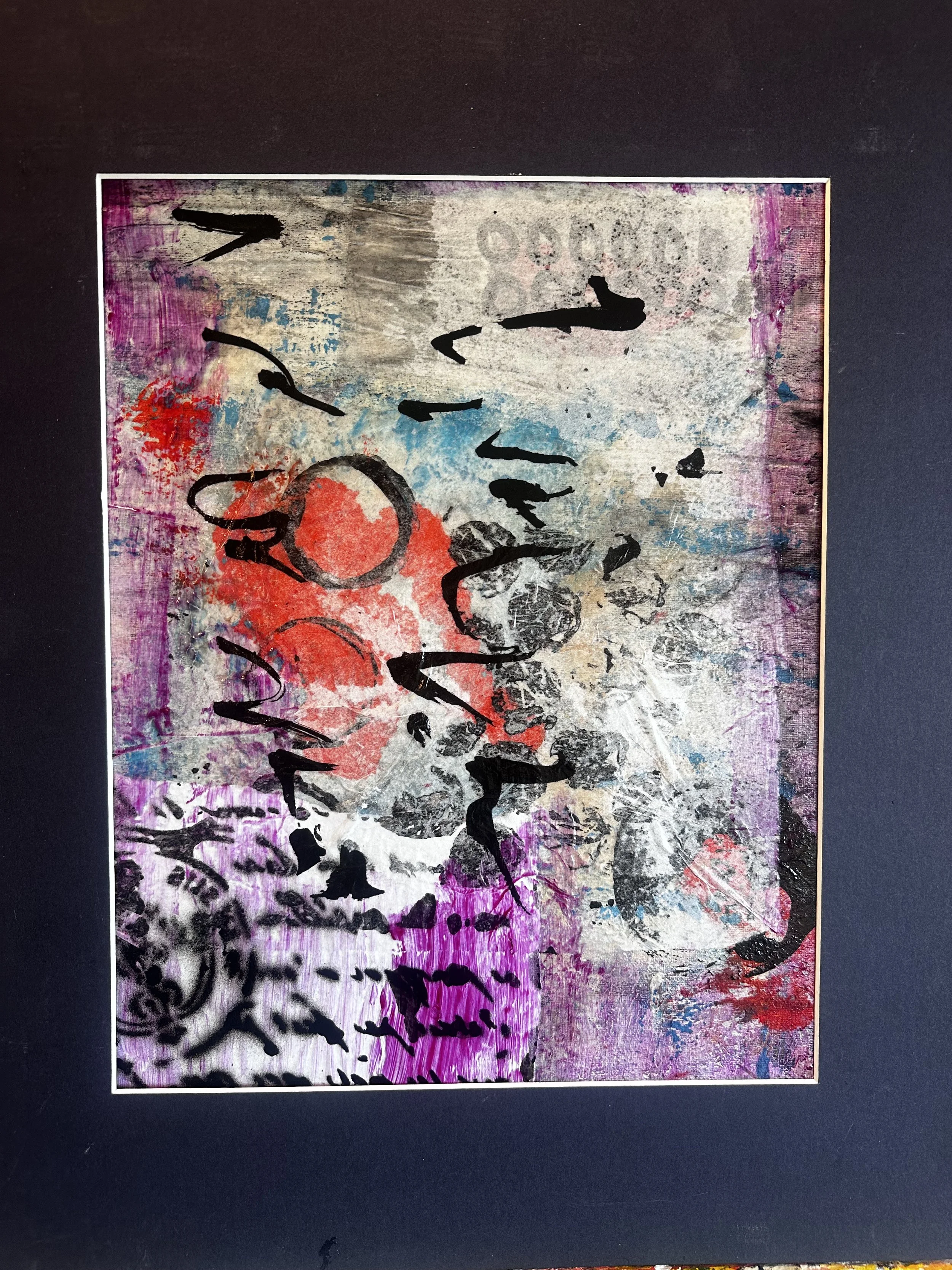 Jam Up and Jelly Tight
14” x 20”
Mixed media and acrylic on paper