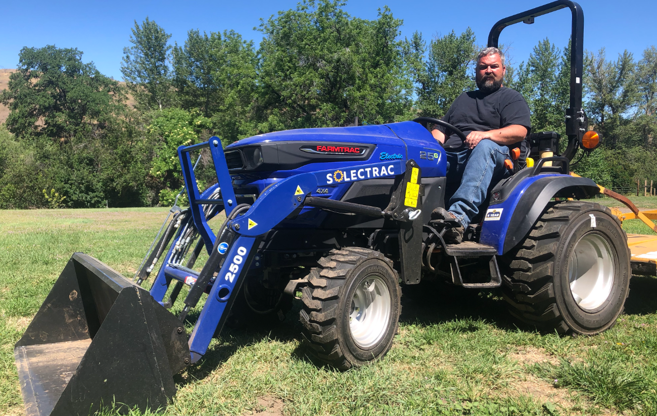 A New Project in Rural Oregon Is Letting Farmers Test Drive Electric Tractors in the Name of Science