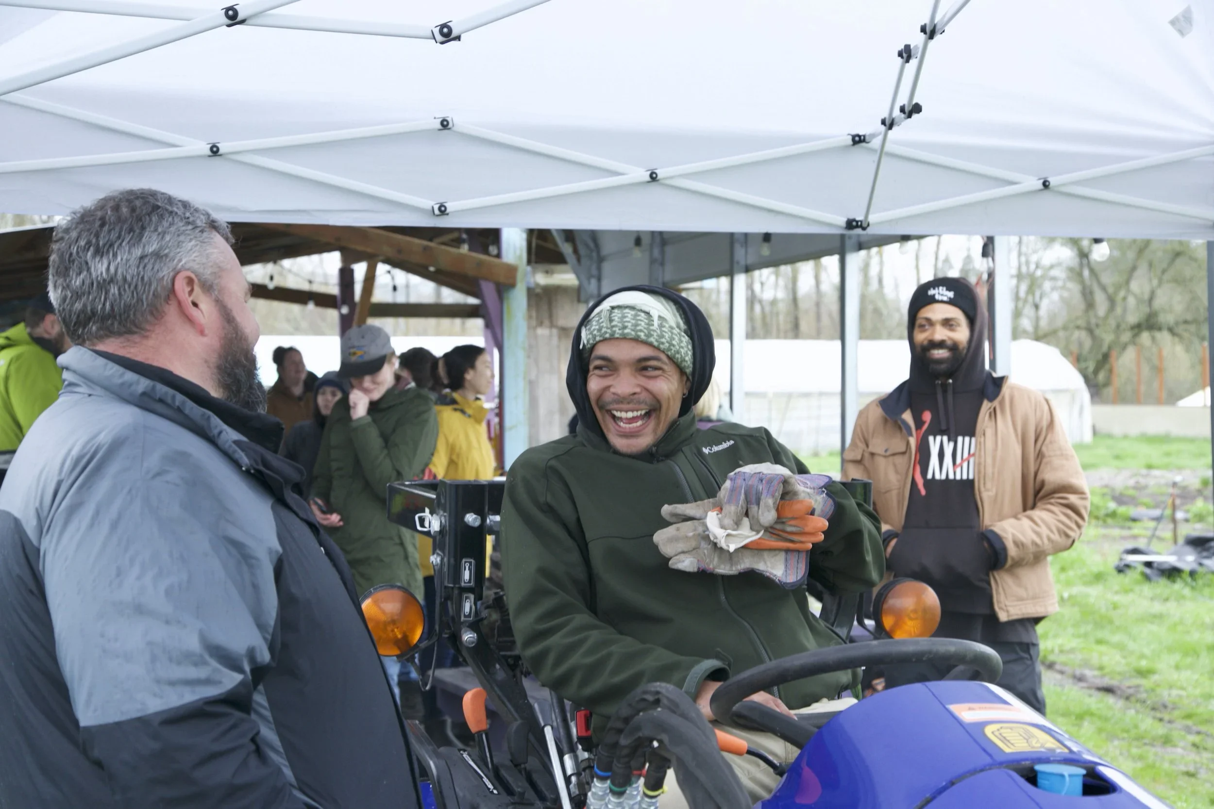 Electric Tractor Demonstration with Black Food Sovereignty Coalition
