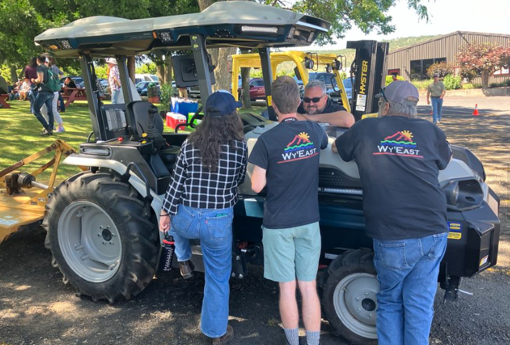 Celebrating Electric Farming Innovation at the Pre-Harvest Cherry Tour