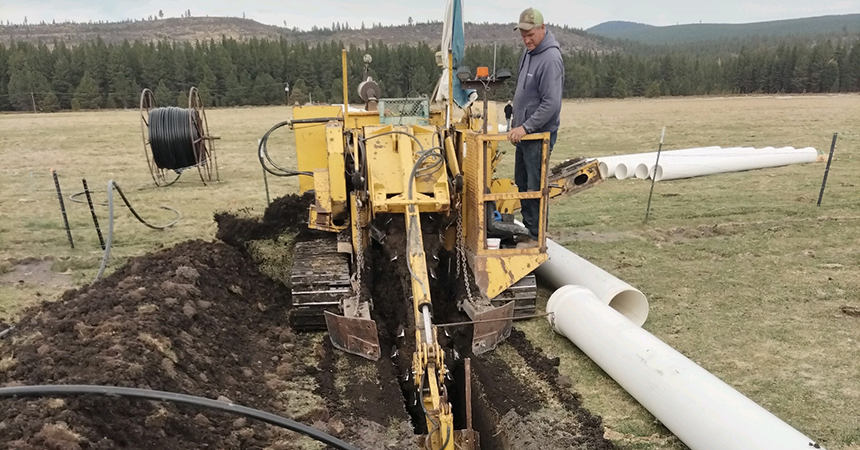 Cattle ranch rounds up energy cost savings on irrigation improvements