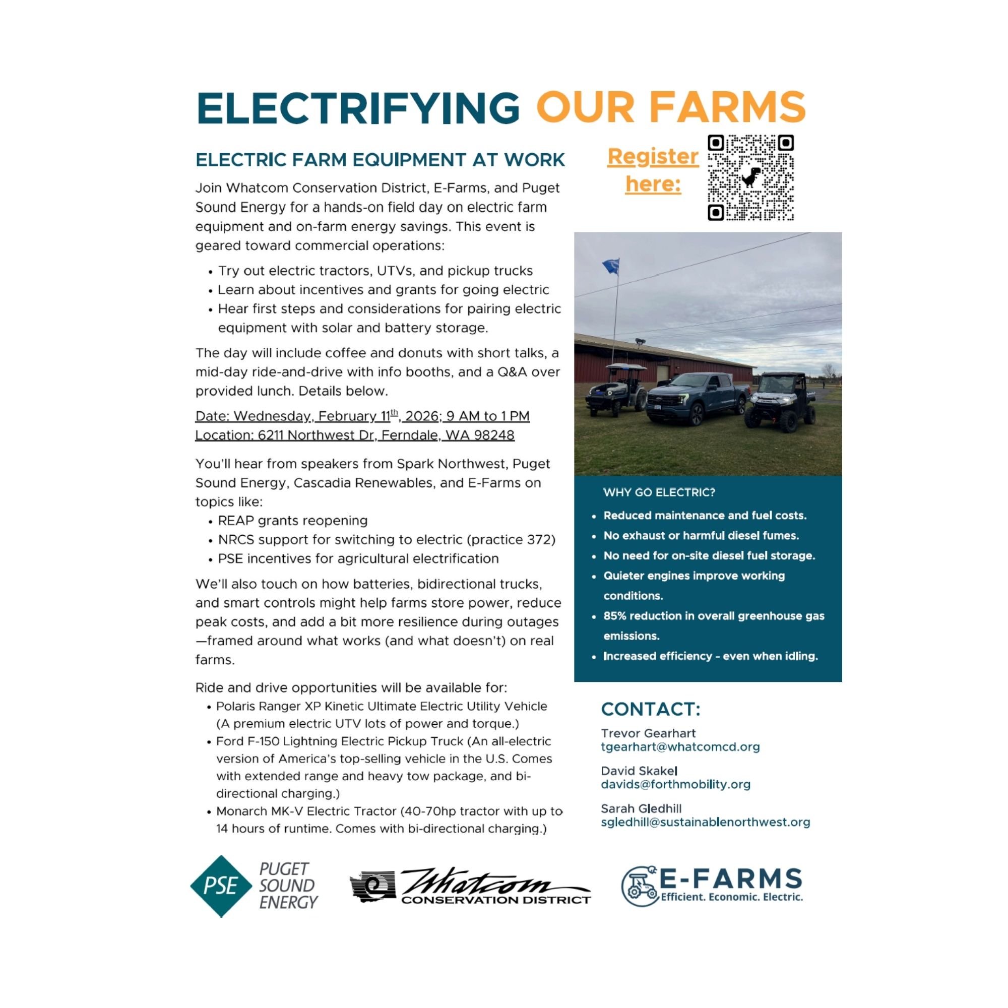 E-Farms Energy Day with Whatcom Conservation District