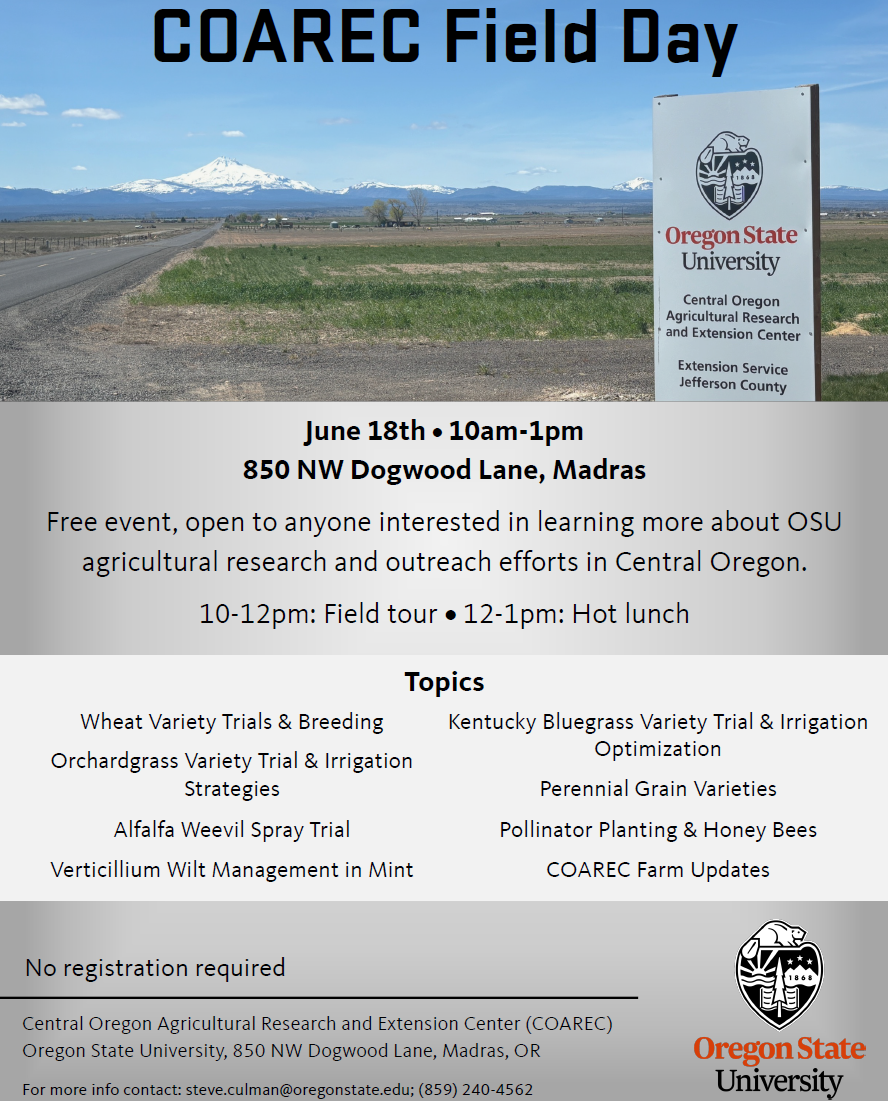 COAREC Field Day