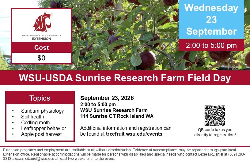 WSU-USDA Sunrise Research Farm Field Day