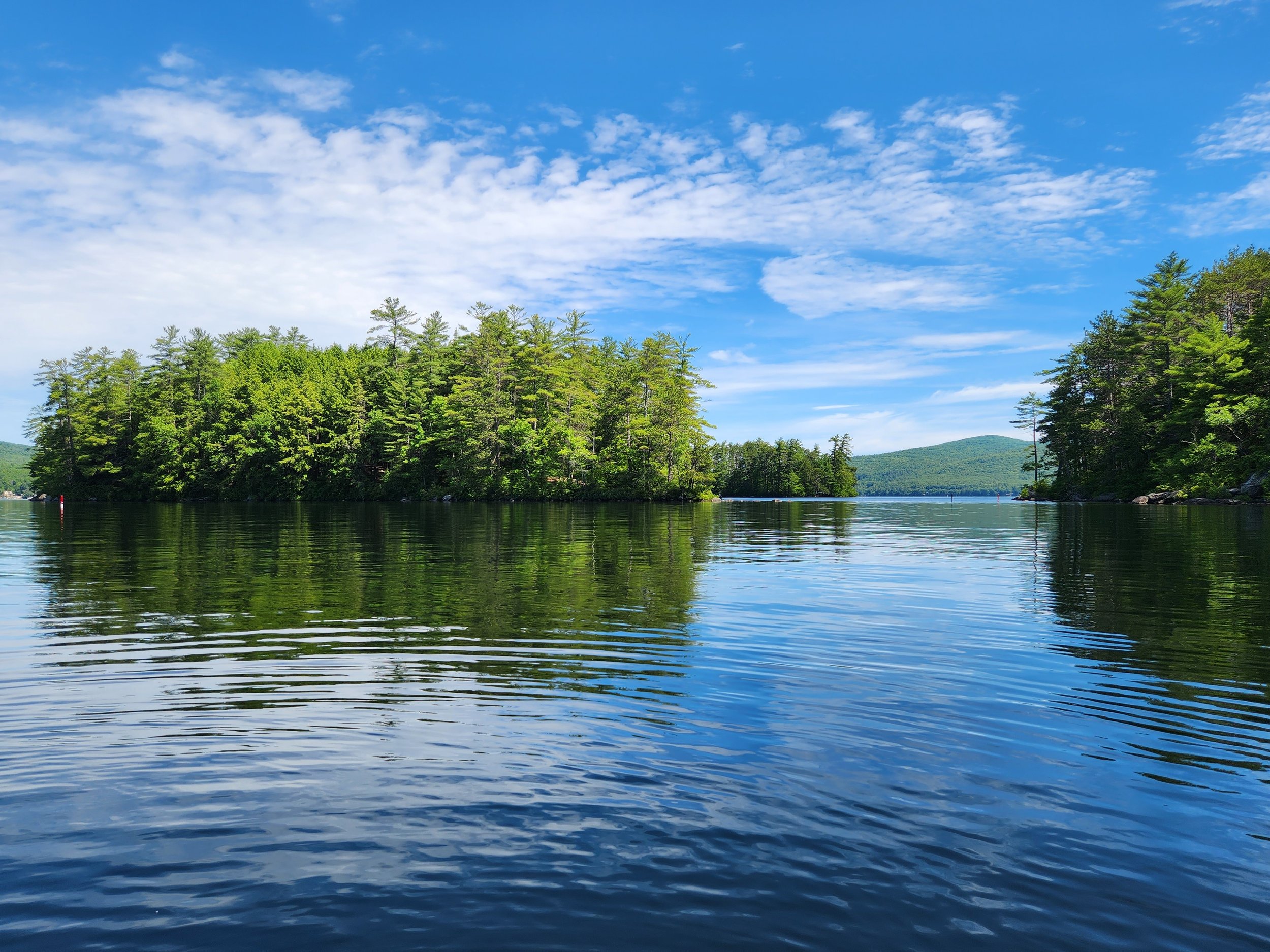 Kayaking view near Wellington State Park, Bristol, June 23, 2023