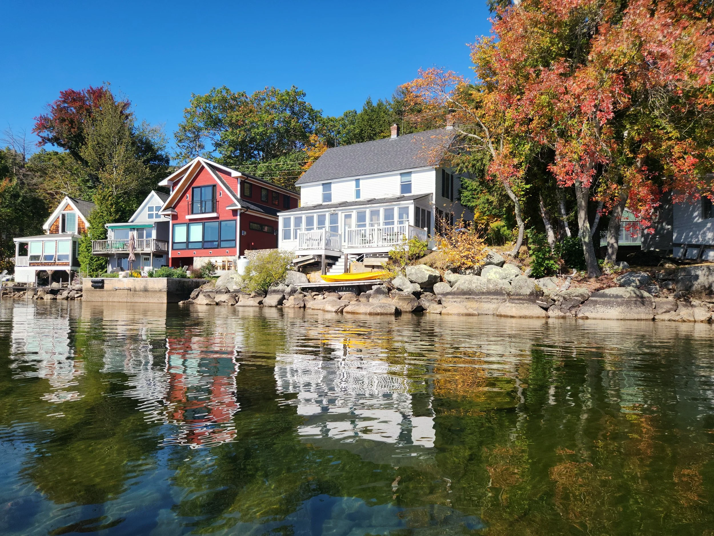 Kayaking view, Alexandria/Bristol border area, September 29, 2025