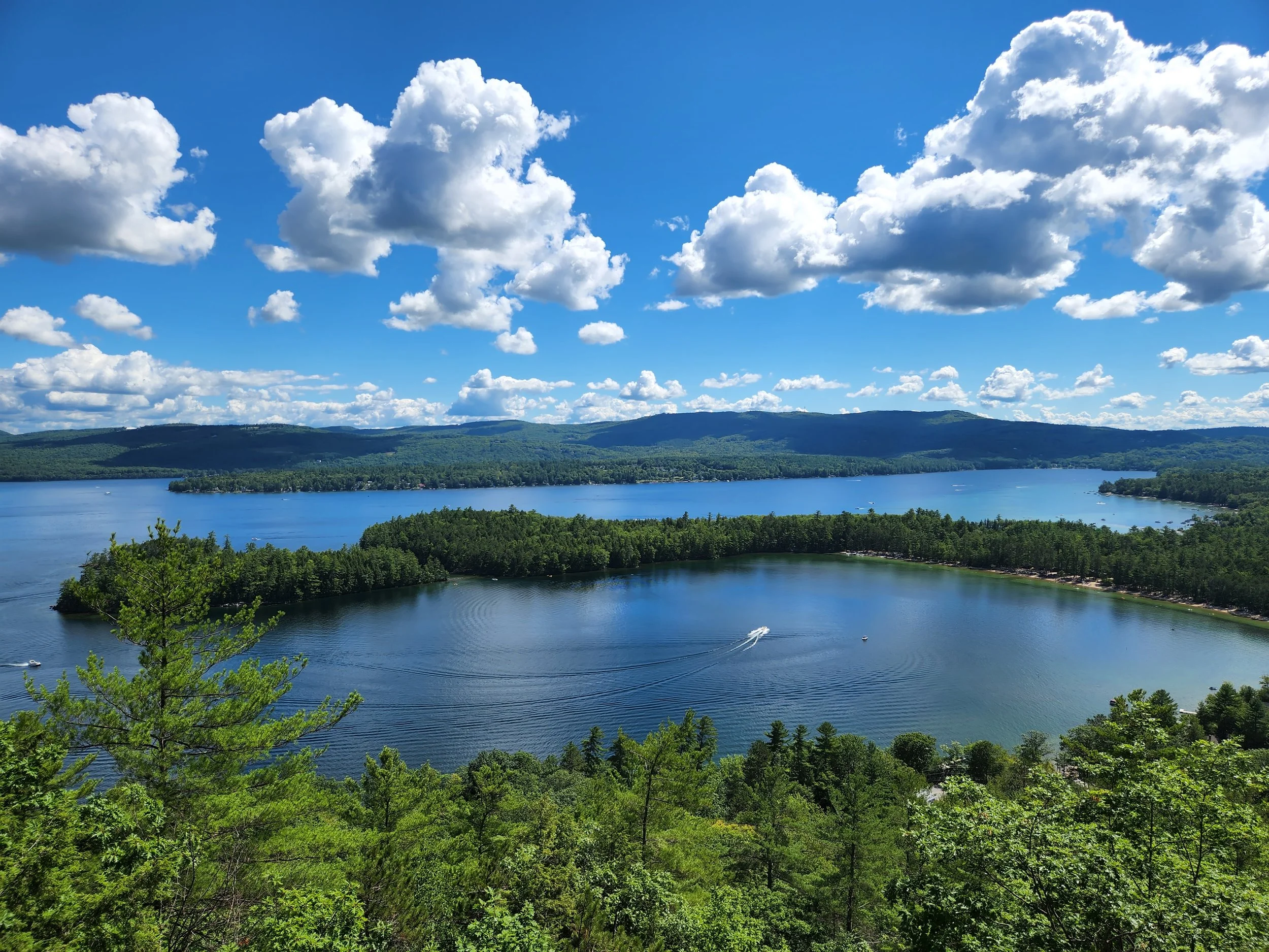View from Little Sugarloaf mountain, Alexandria, August 14, 2022