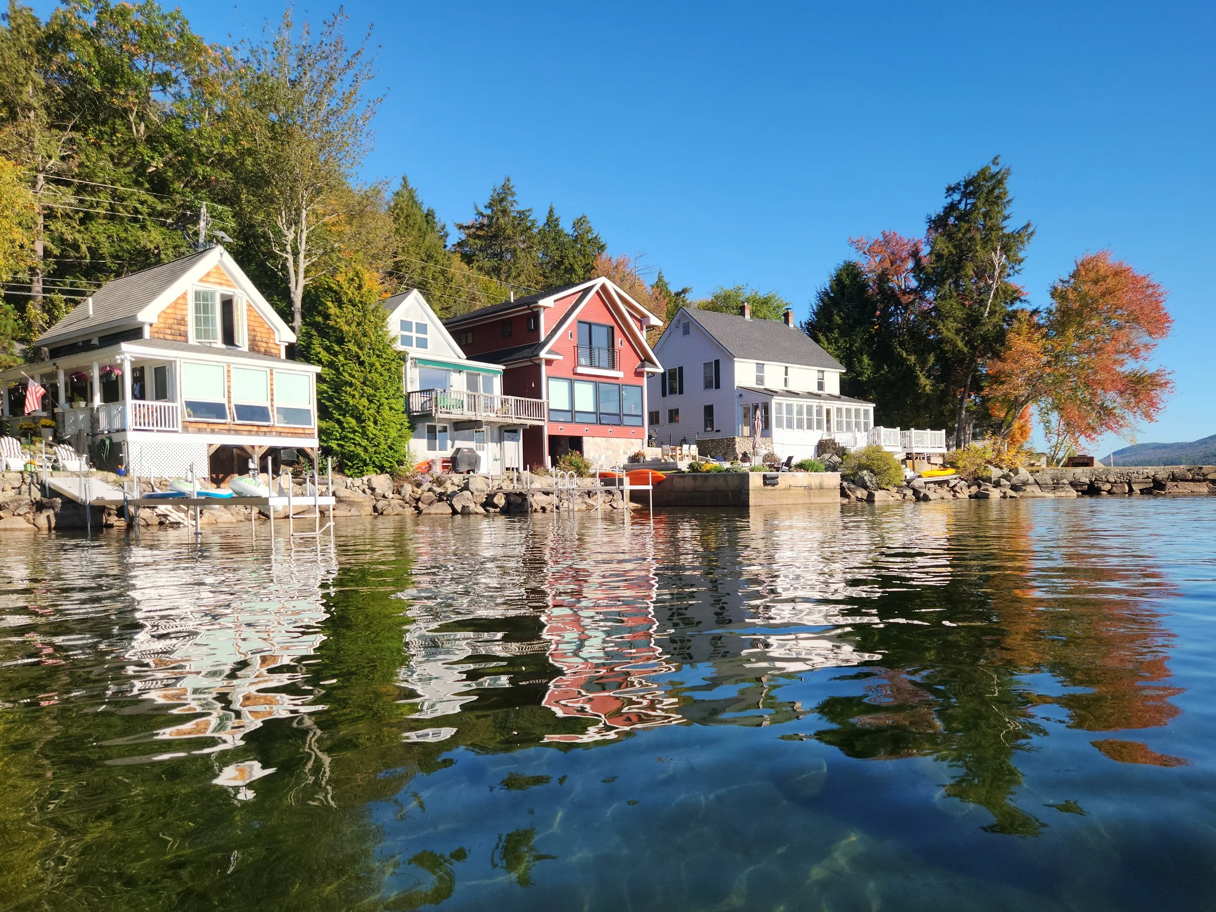 Kayaking view, Alexandria/Bristol border area, September 29, 2025