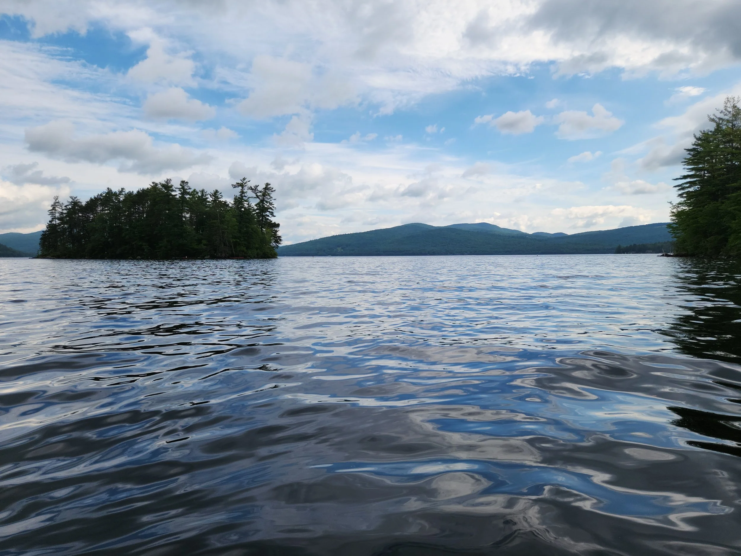 Kayaking view, Alexandria, July 8, 2025