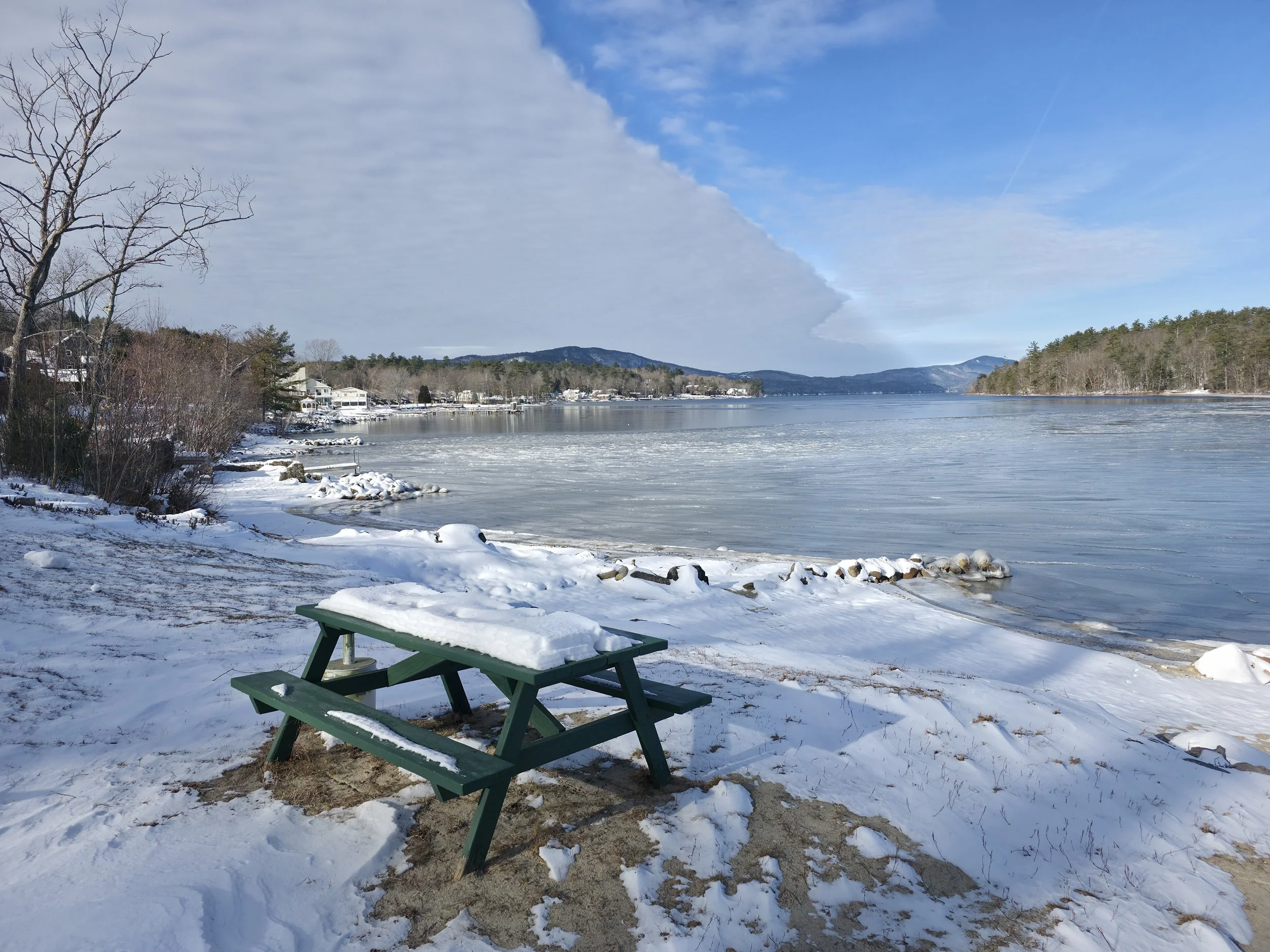 Too cold for picnicking, Bristol, December 9, 2025