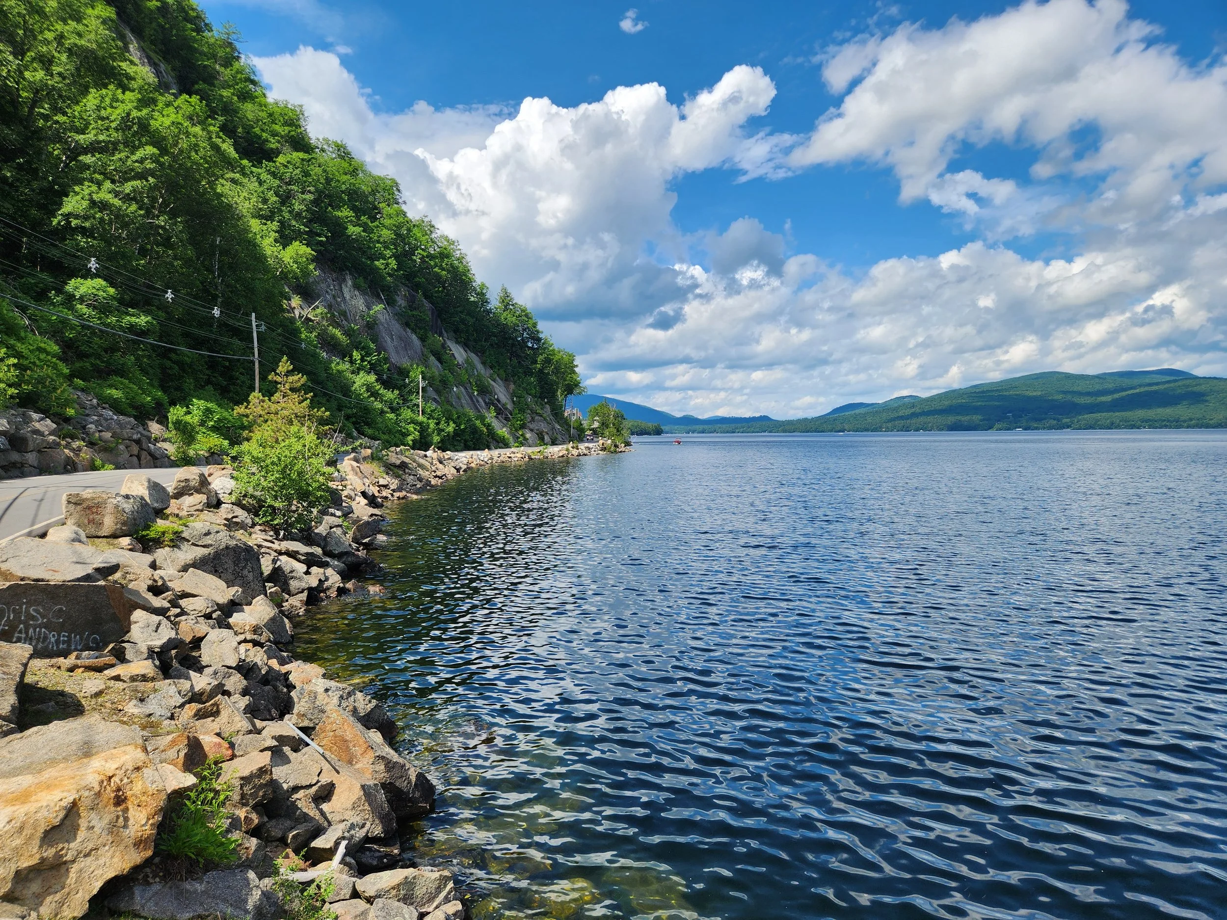 View of the Ledges in Alexandria, July 1, 2025